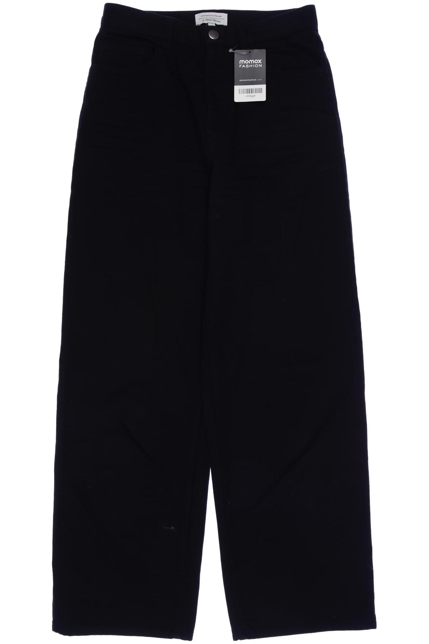 

& Other Stories Damen Stoffhose, schwarz, Gr. 36