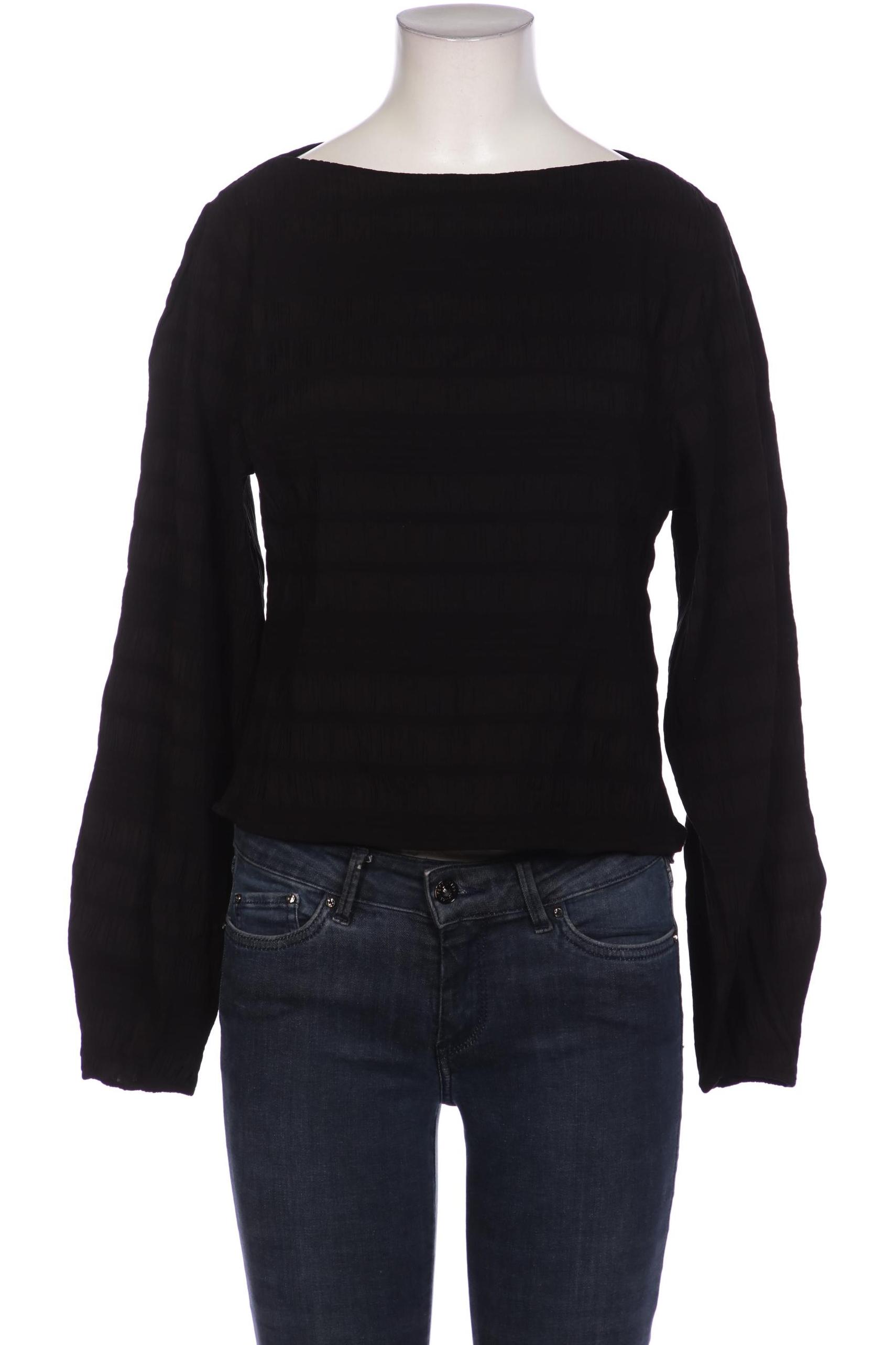 

& Other Stories Damen Bluse, schwarz, Gr. 38