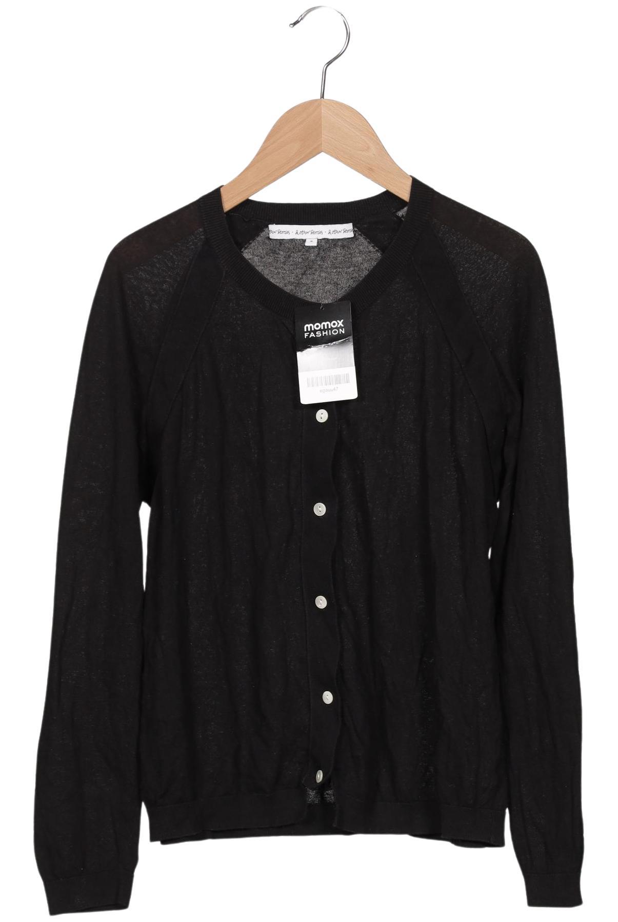 

& Other Stories Damen Strickjacke, schwarz, Gr. 36