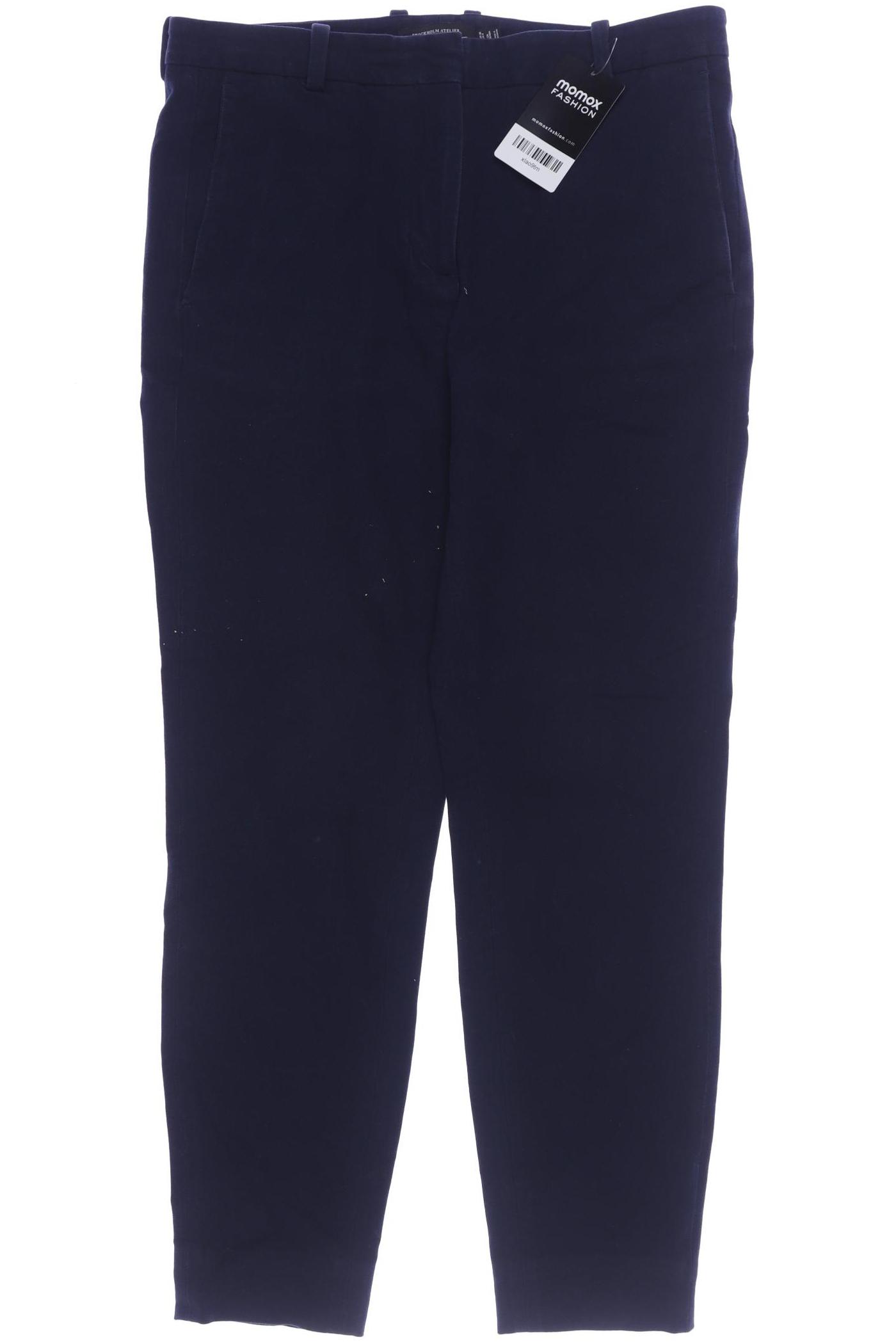 

& Other Stories Damen Stoffhose, marineblau, Gr. 36