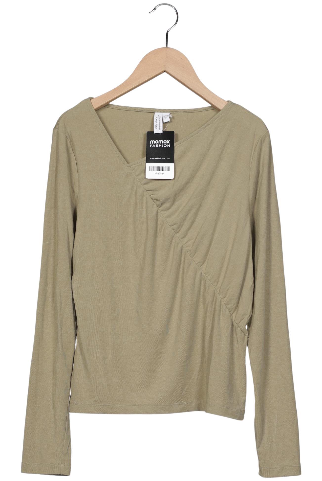 

& Other Stories Damen Langarmshirt, grün, Gr. 38