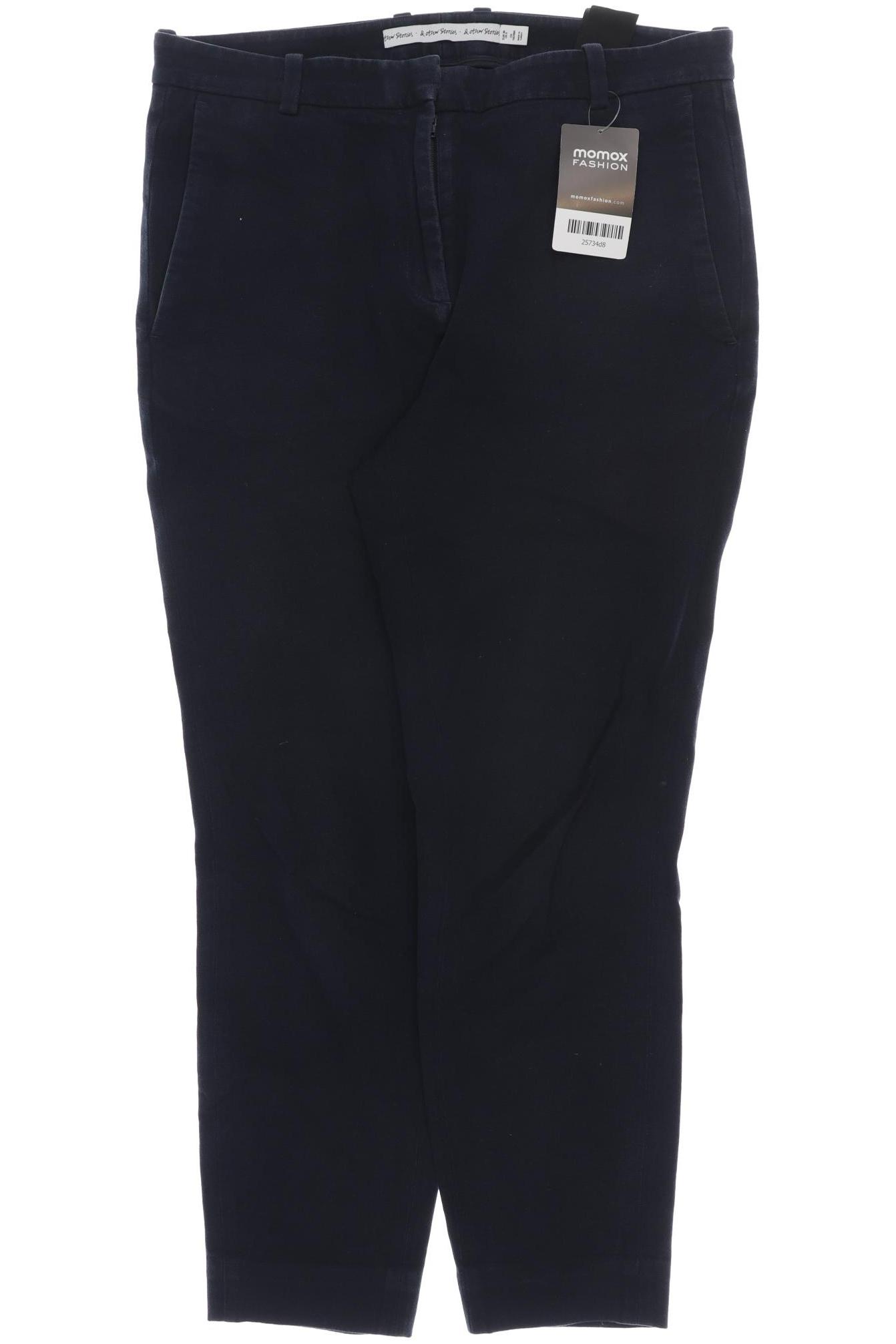 Thumbnail - &amp; Other Stories Damen Stoffhose, marineblau, Gr. 36