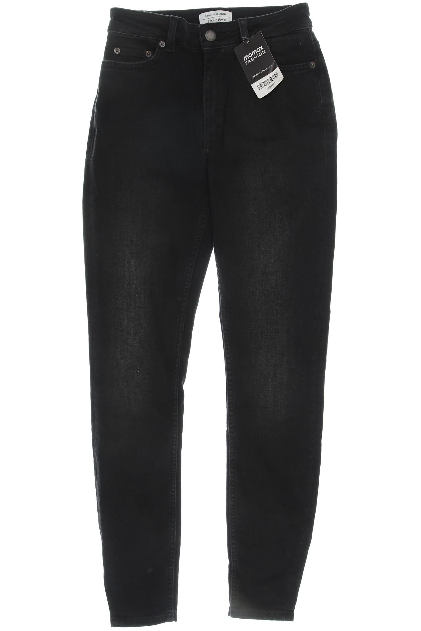 

& Other Stories Damen Jeans, schwarz, Gr. 25