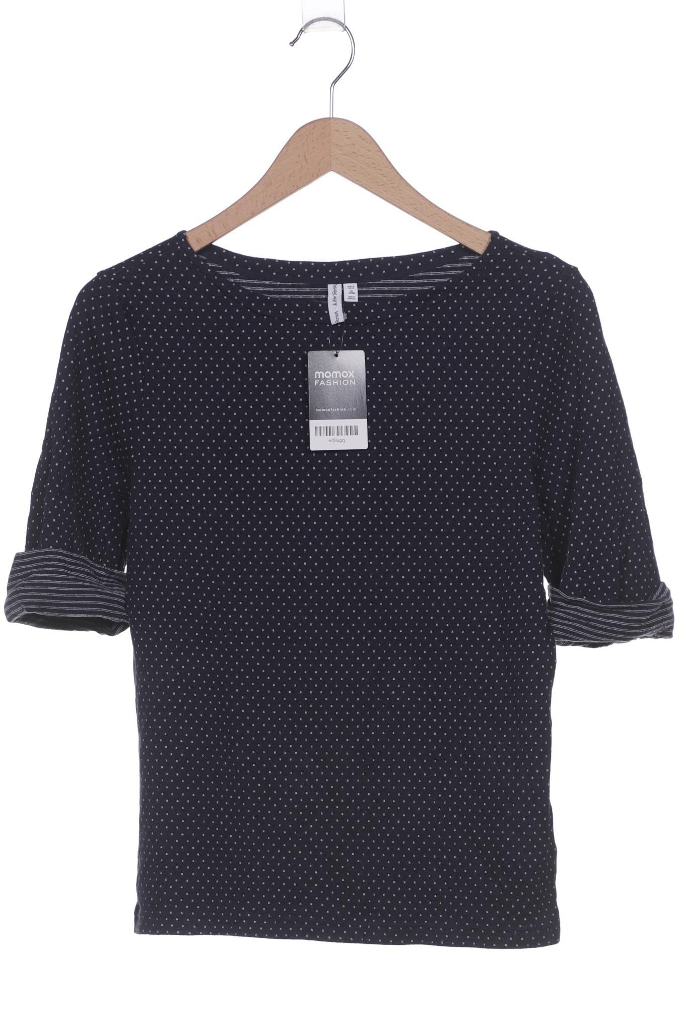 

& Other Stories Damen T-Shirt, marineblau, Gr. 42