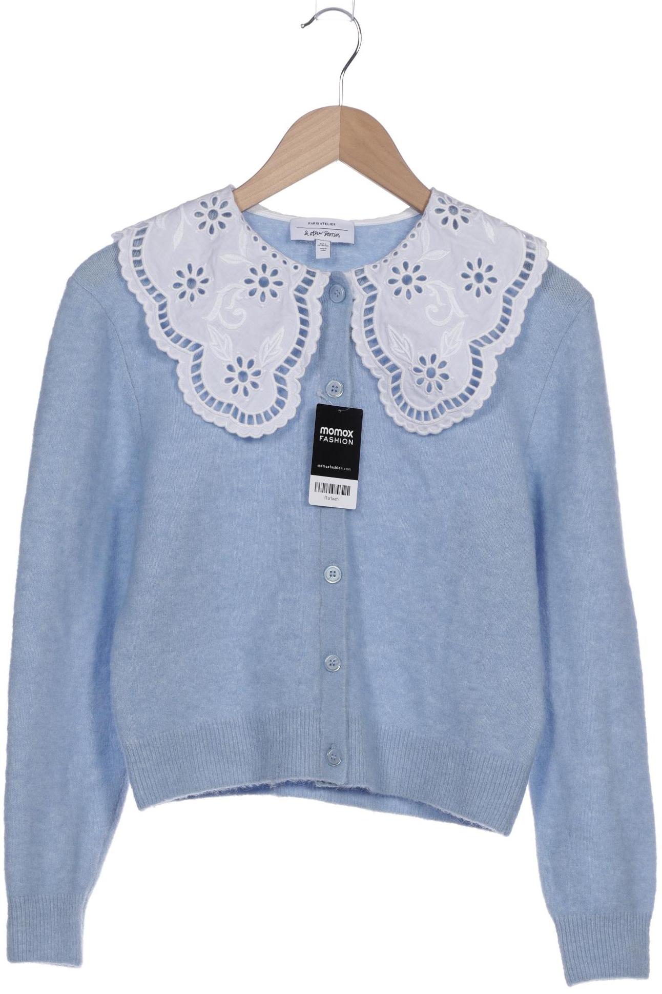 

& Other Stories Damen Strickjacke, hellblau, Gr. 36