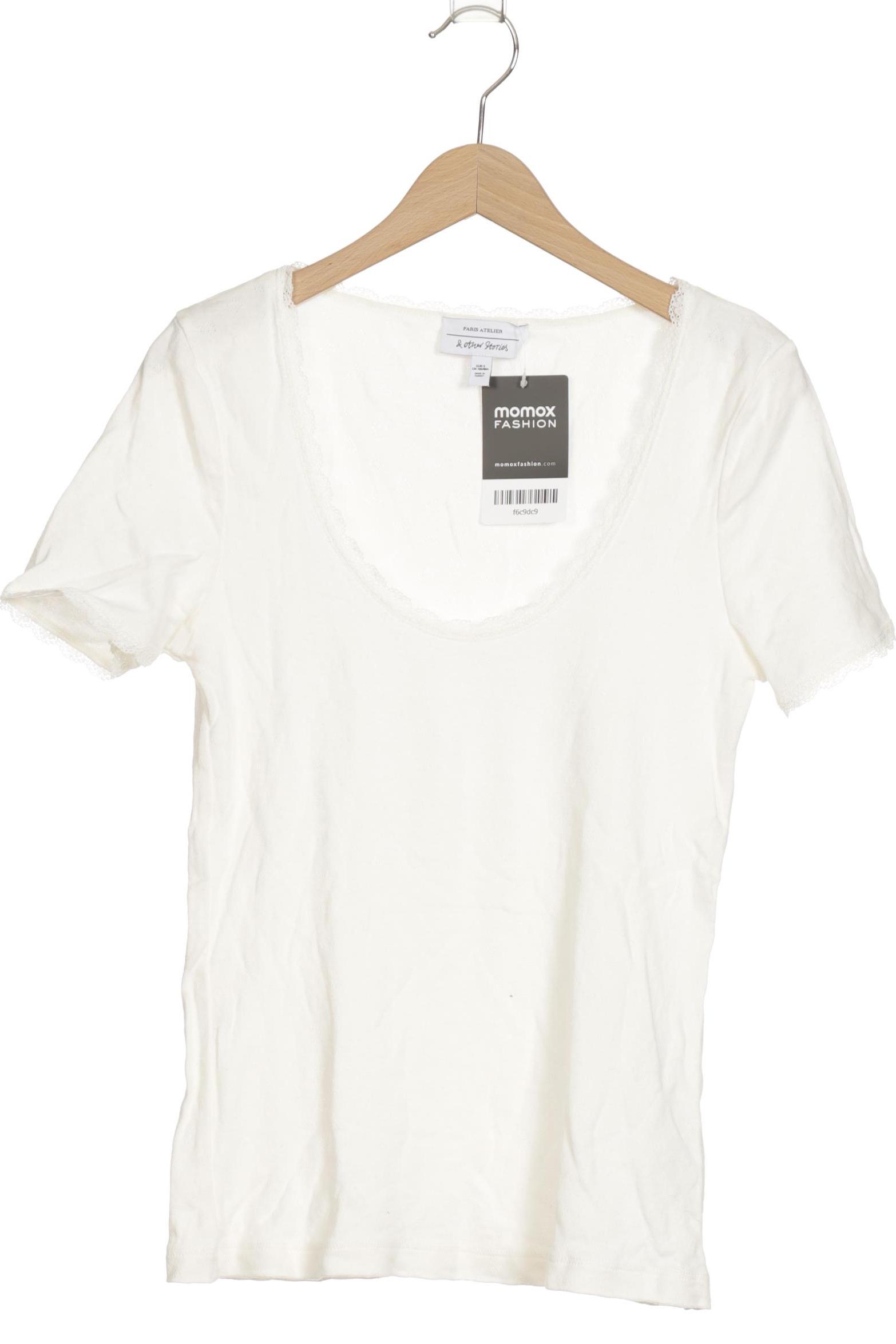 

& Other Stories Damen T-Shirt, weiß, Gr. 36