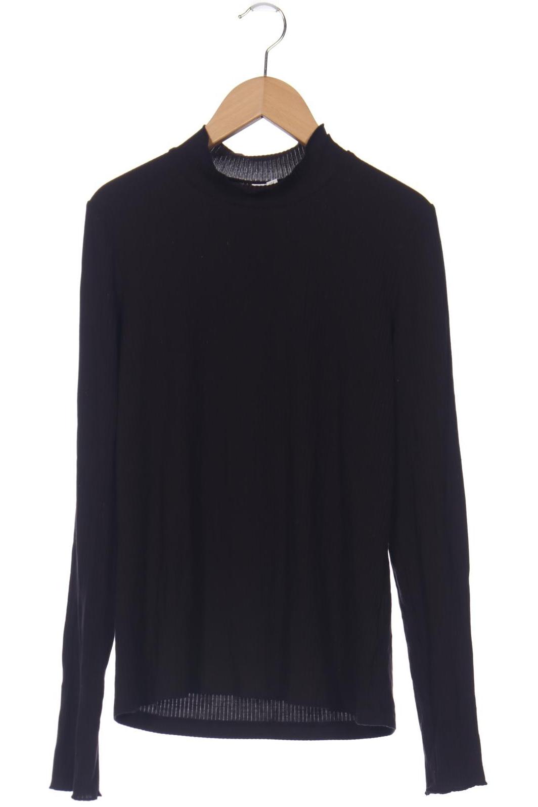 

& Other Stories Damen Langarmshirt, schwarz, Gr. 42