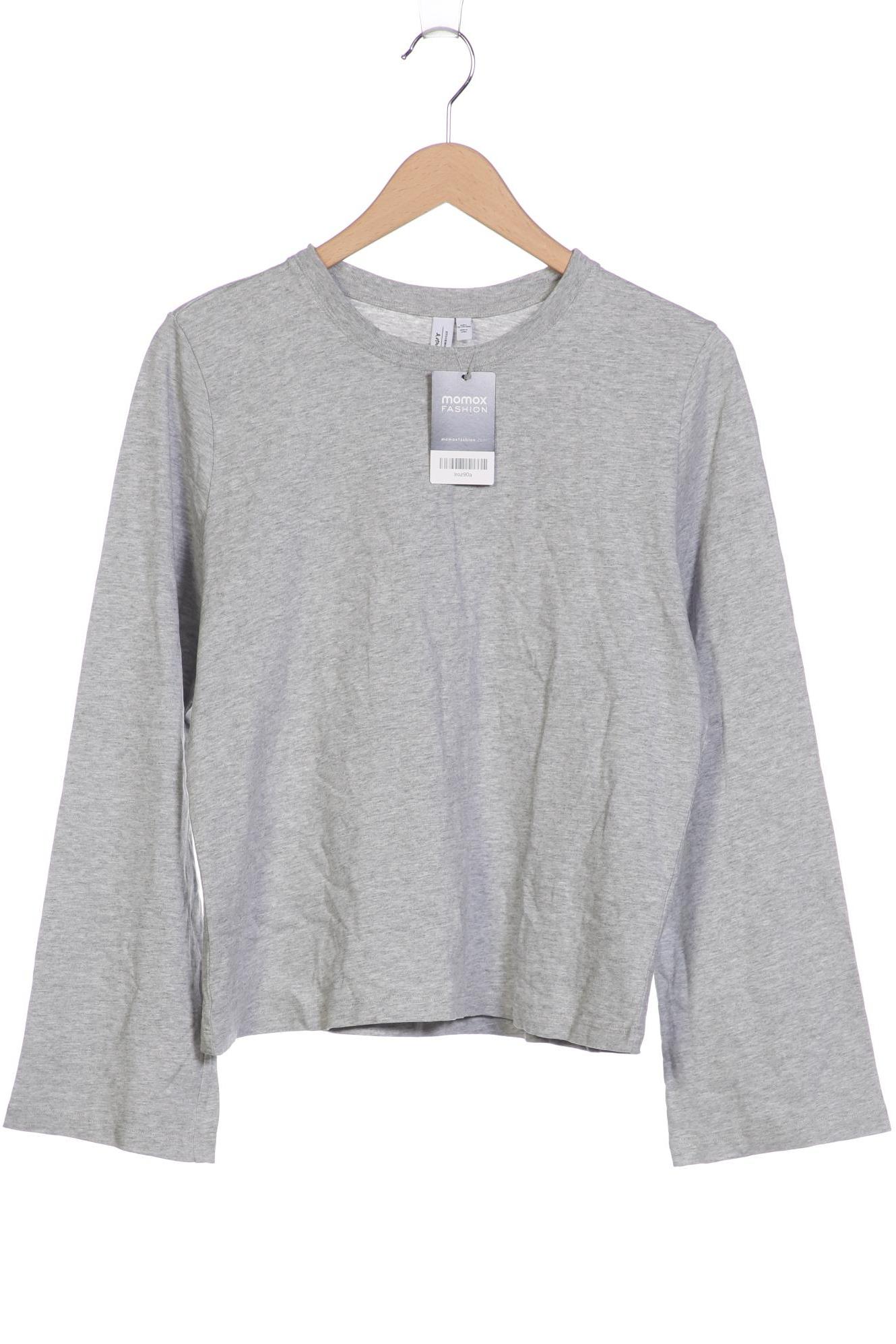 

& Other Stories Damen Langarmshirt, grau, Gr. 42