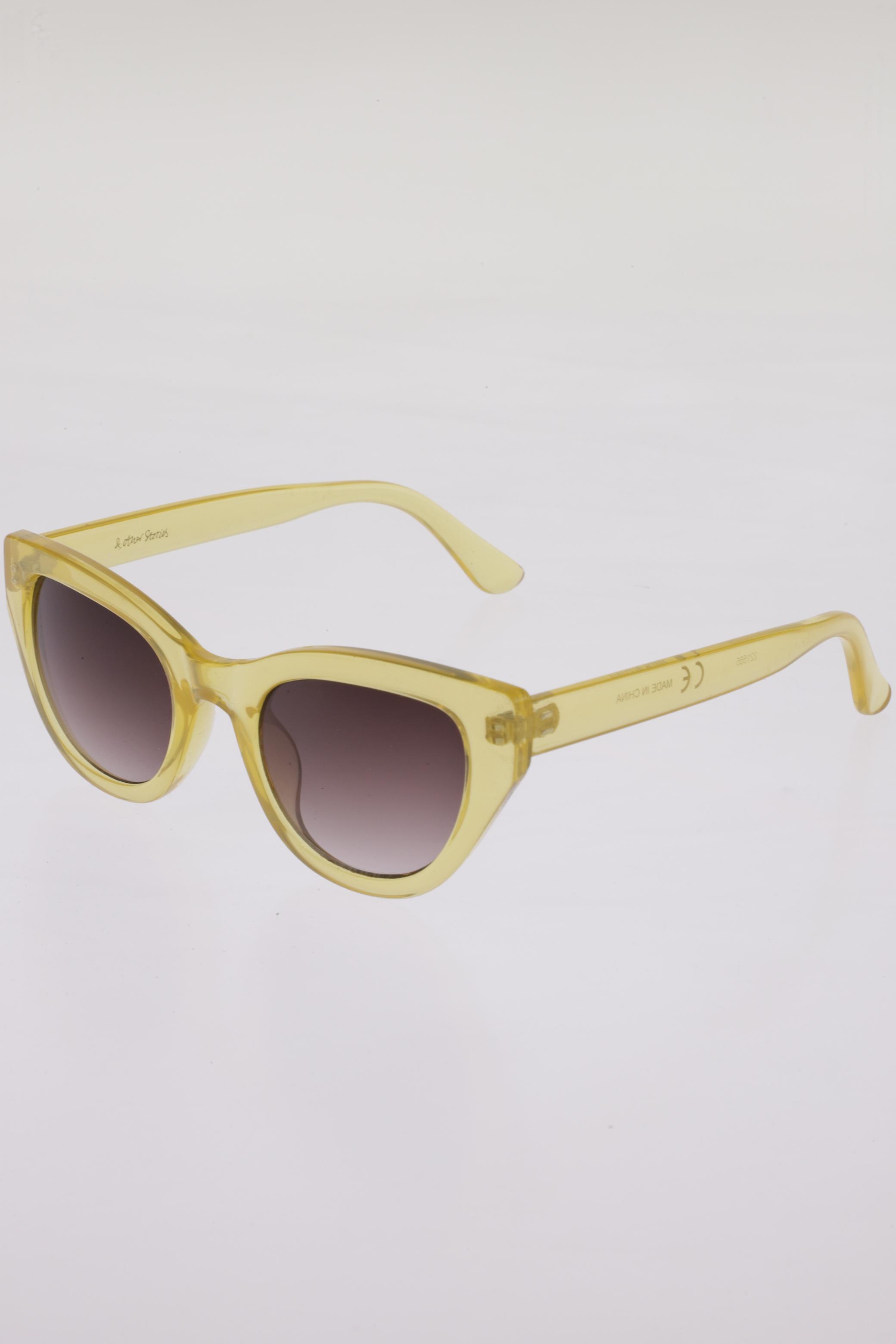 

& Other Stories Damen Sonnenbrille, gelb