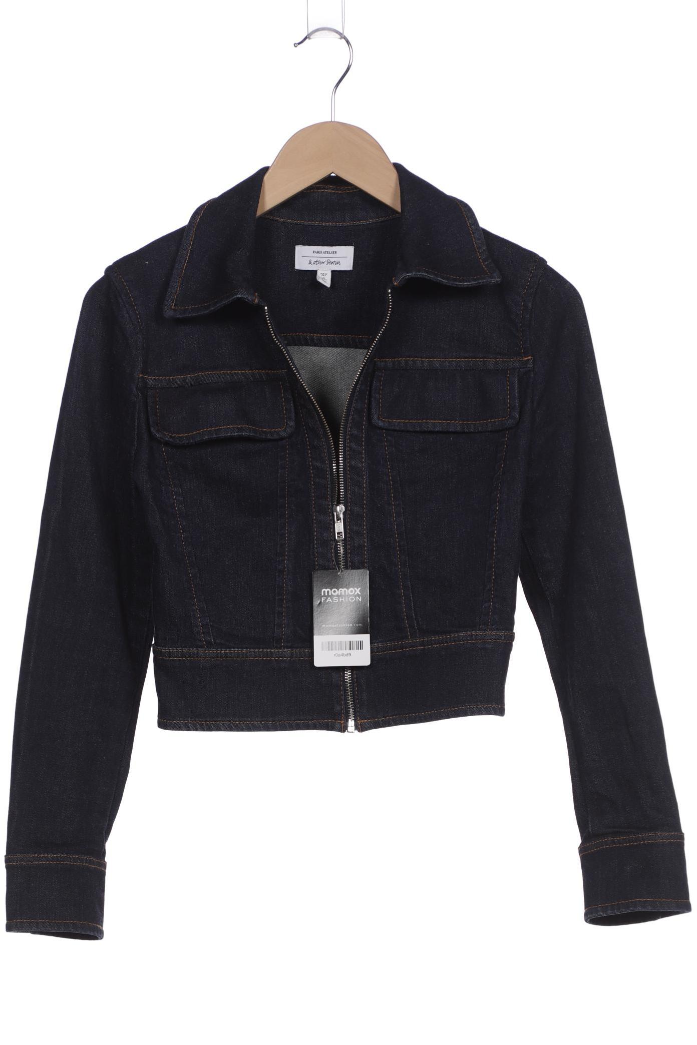 

& Other Stories Damen Jacke, marineblau, Gr. 34