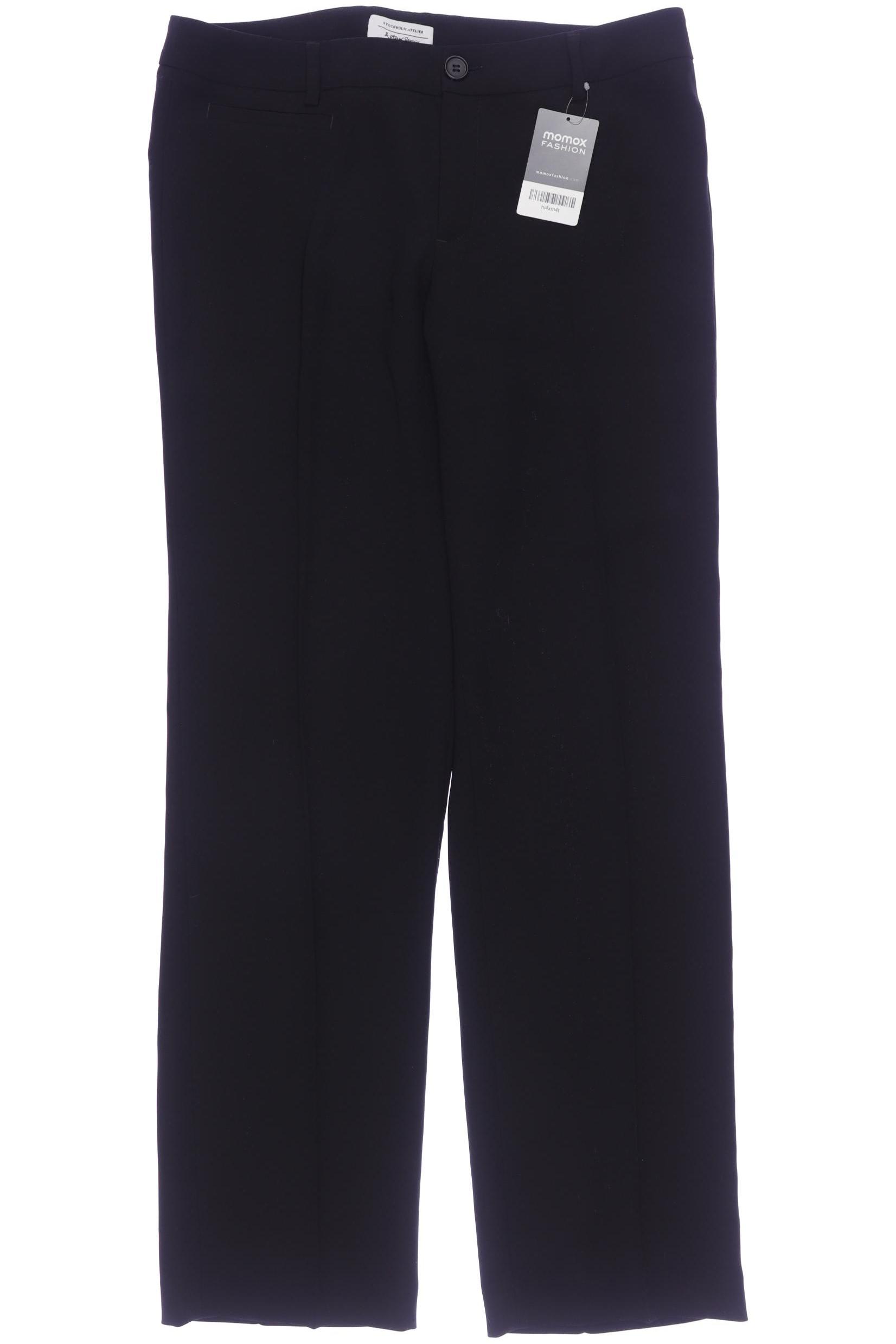 

& Other Stories Damen Stoffhose, schwarz, Gr. 33