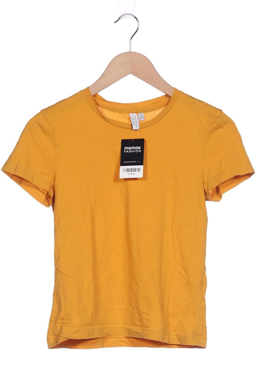 

& Other Stories Damen T-Shirt, gelb, Gr. 36