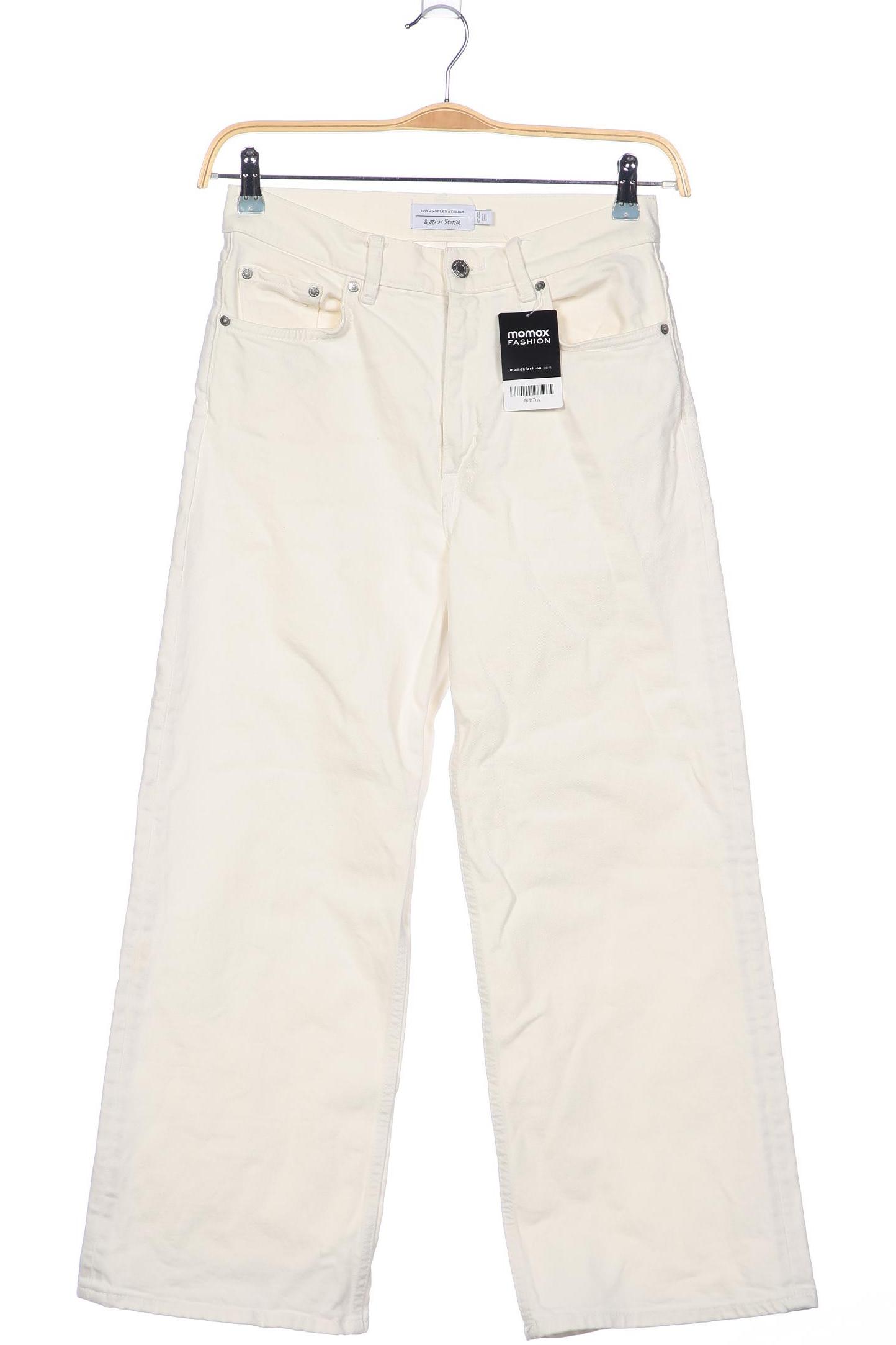 

& Other Stories Damen Jeans, cremeweiß, Gr. 28
