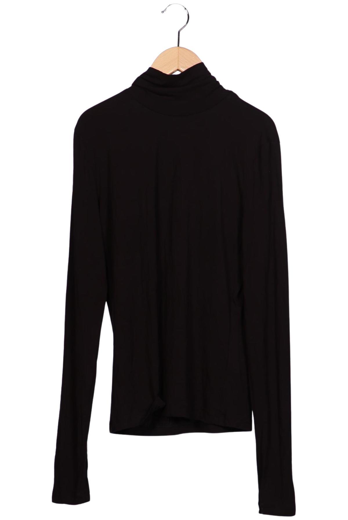 

& Other Stories Damen Langarmshirt, schwarz, Gr. 42