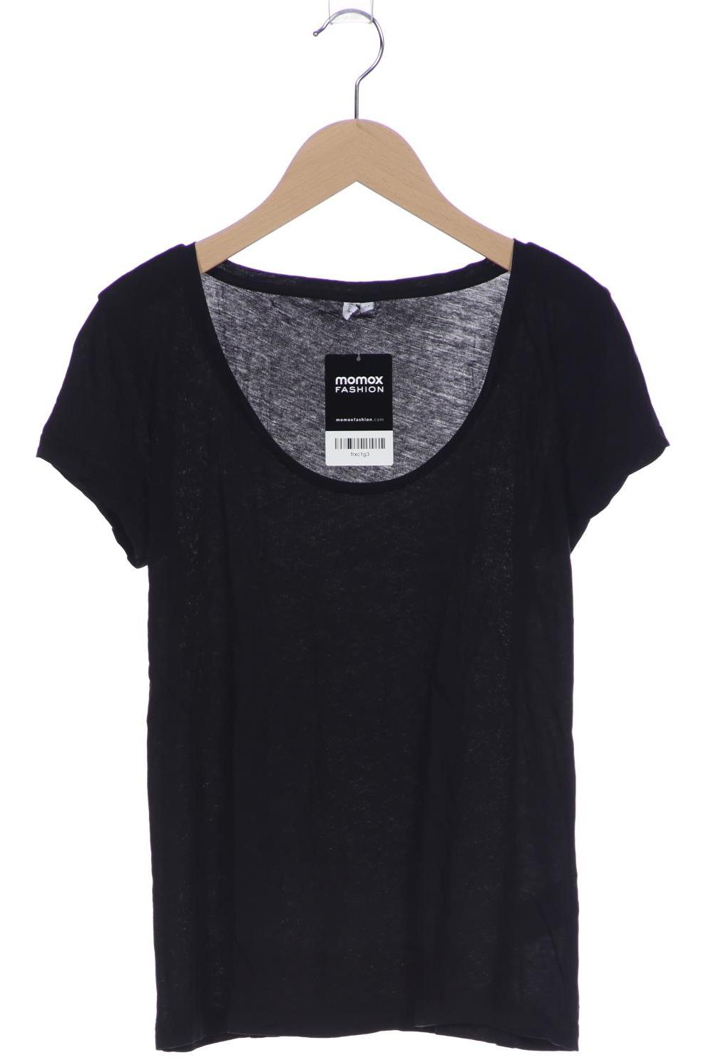 

& Other Stories Damen T-Shirt, schwarz, Gr. 34