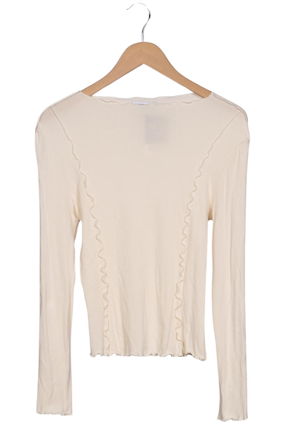 

& Other Stories Damen Langarmshirt, cremeweiß, Gr. 42