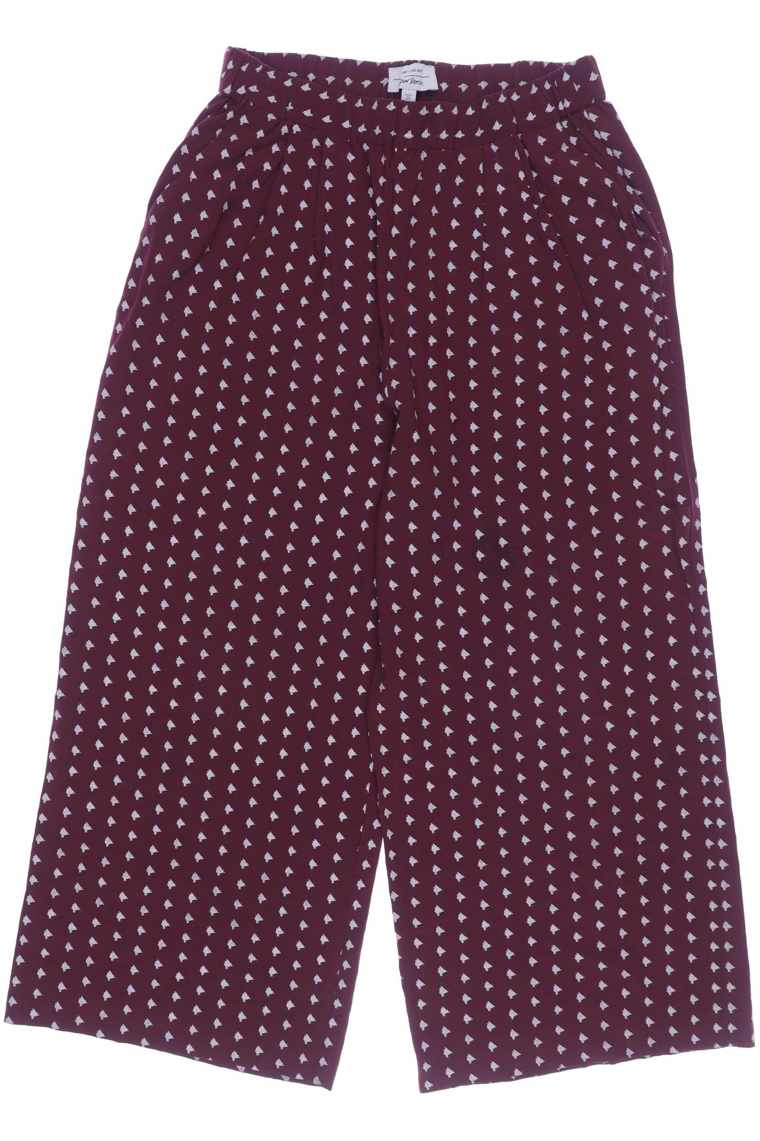 

& Other Stories Damen Stoffhose, bordeaux, Gr. 34