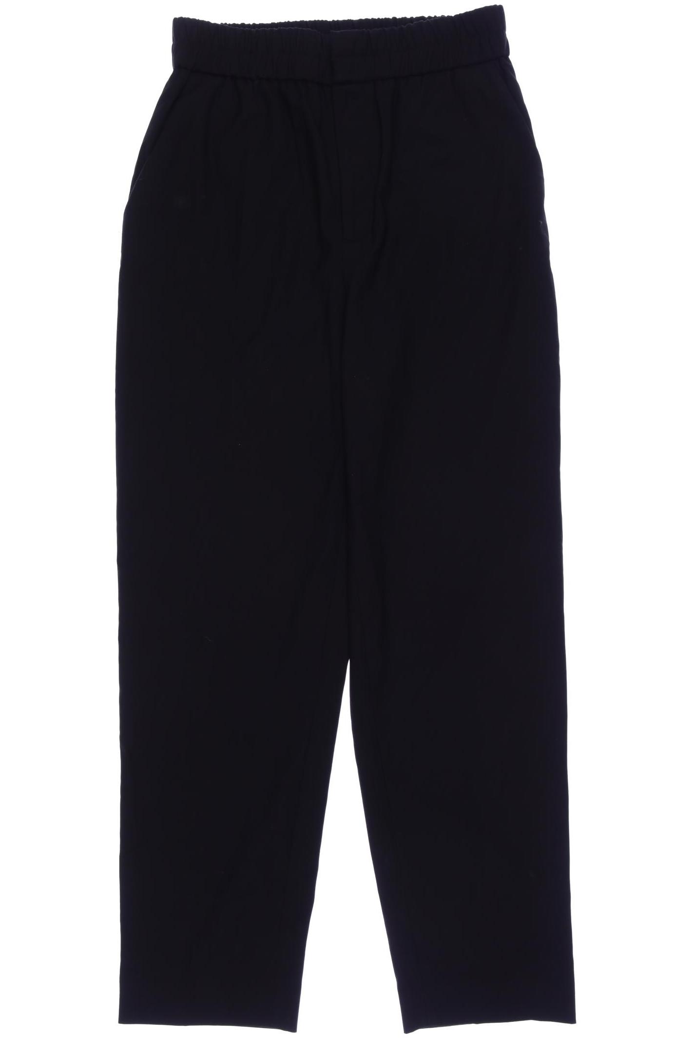 

& Other Stories Damen Stoffhose, schwarz, Gr. 24
