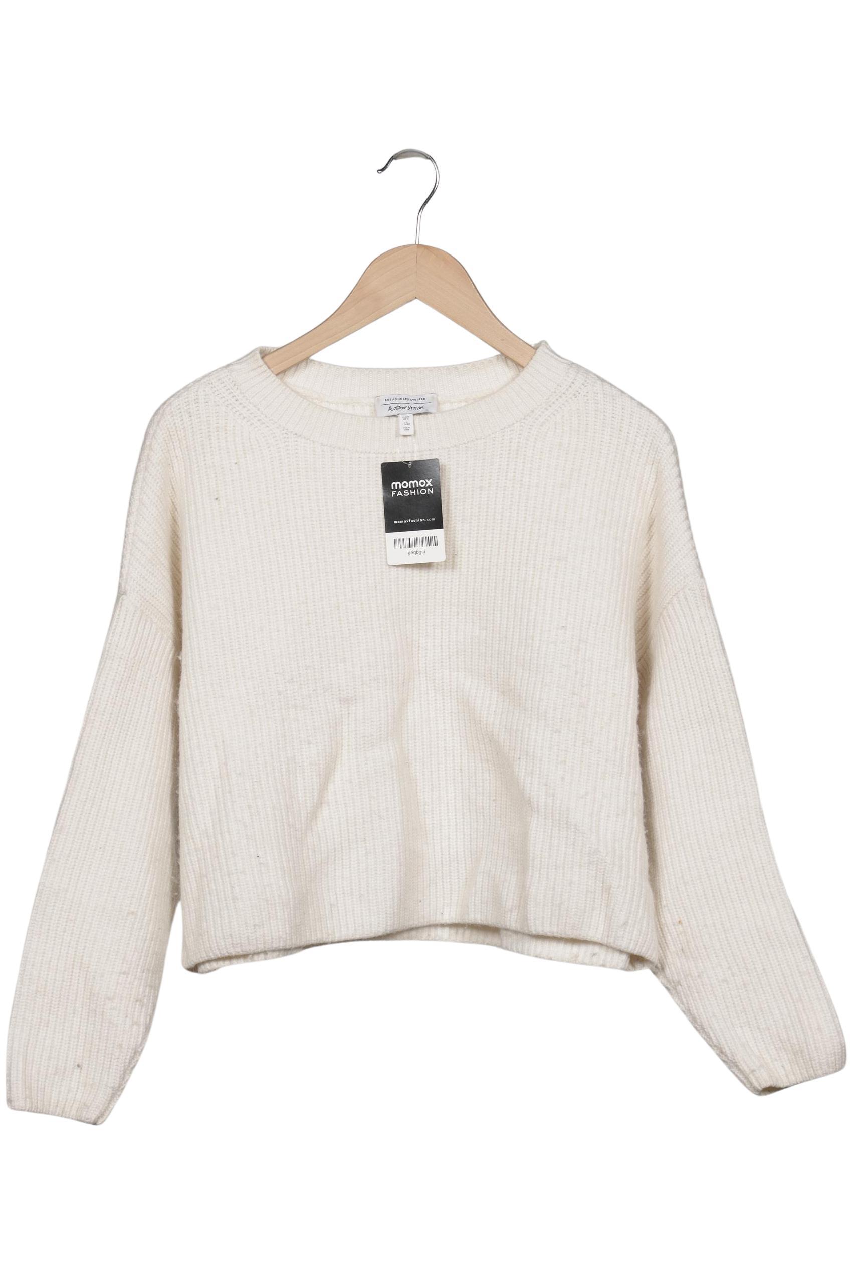 

& Other Stories Damen Pullover, weiß, Gr. 38