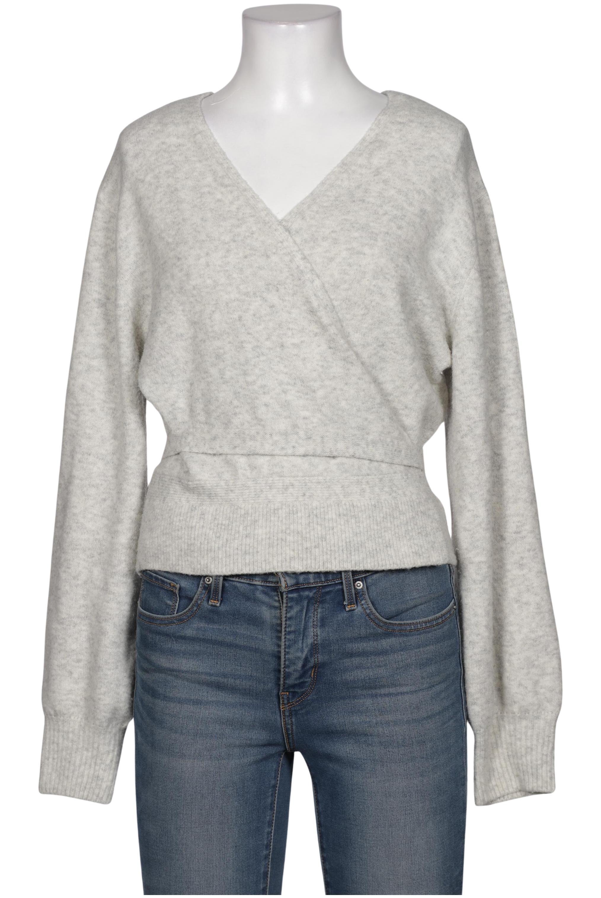 

& Other Stories Damen Strickjacke, grau, Gr. 38