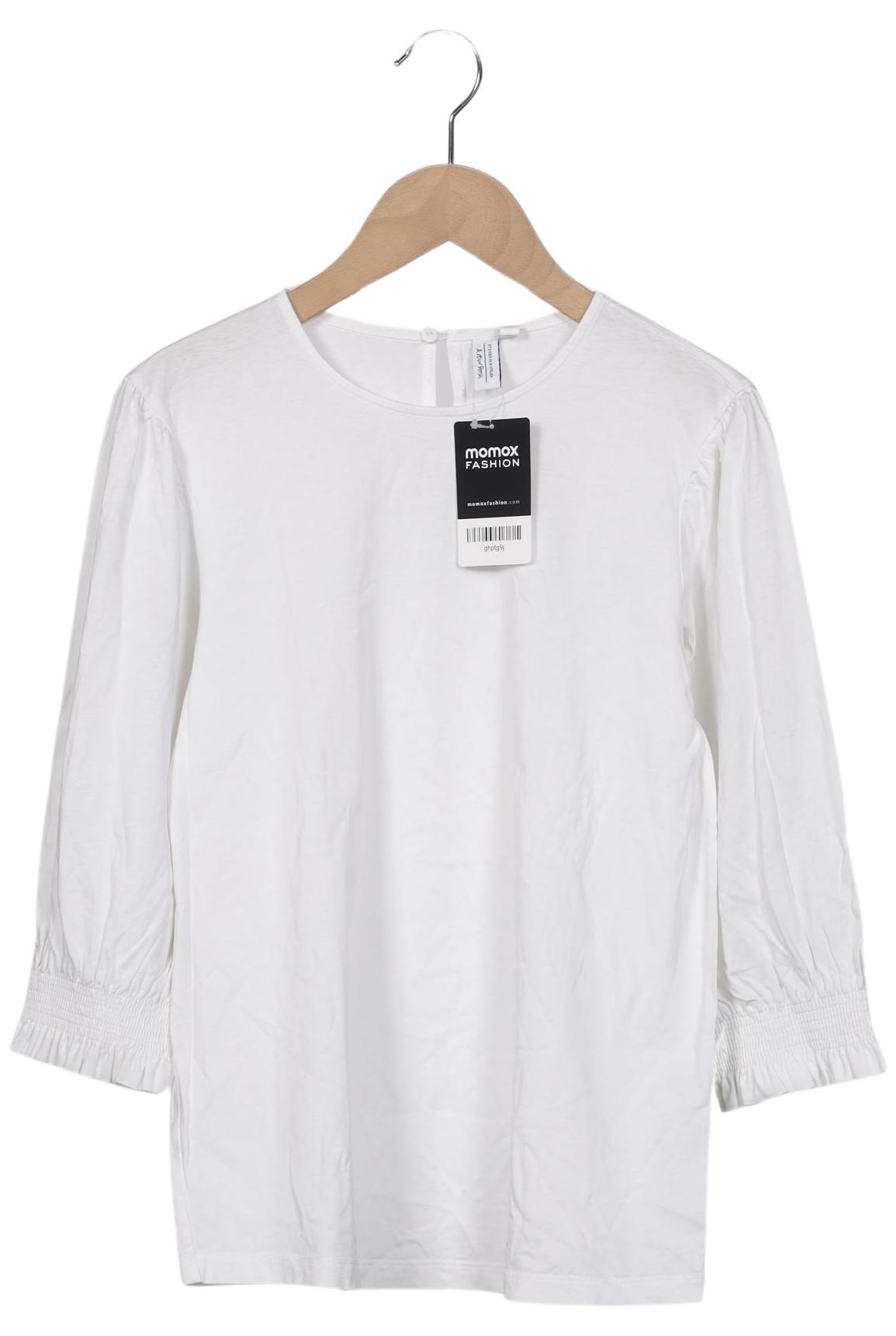 

& Other Stories Damen Langarmshirt, weiß, Gr. 36