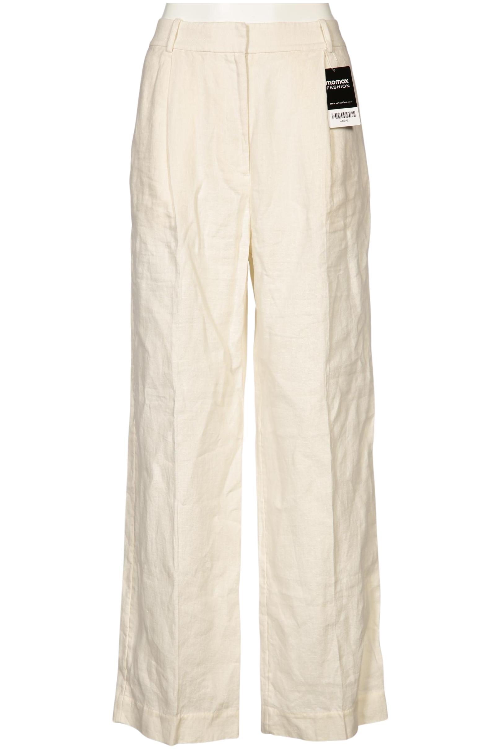 

& Other Stories Damen Stoffhose, cremeweiß, Gr. 38