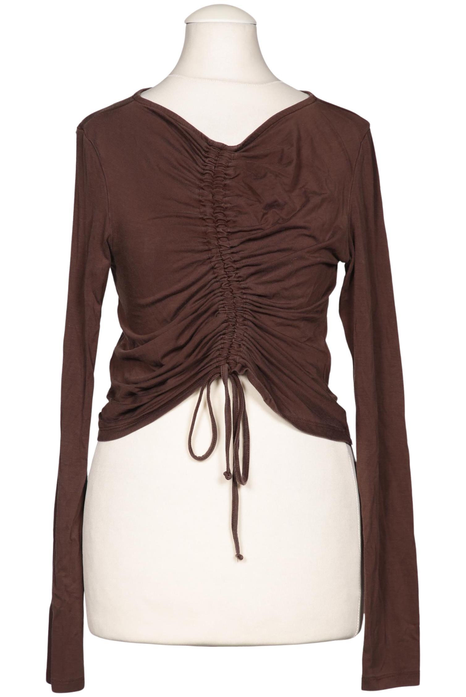 

& Other Stories Damen Langarmshirt, braun, Gr. 36