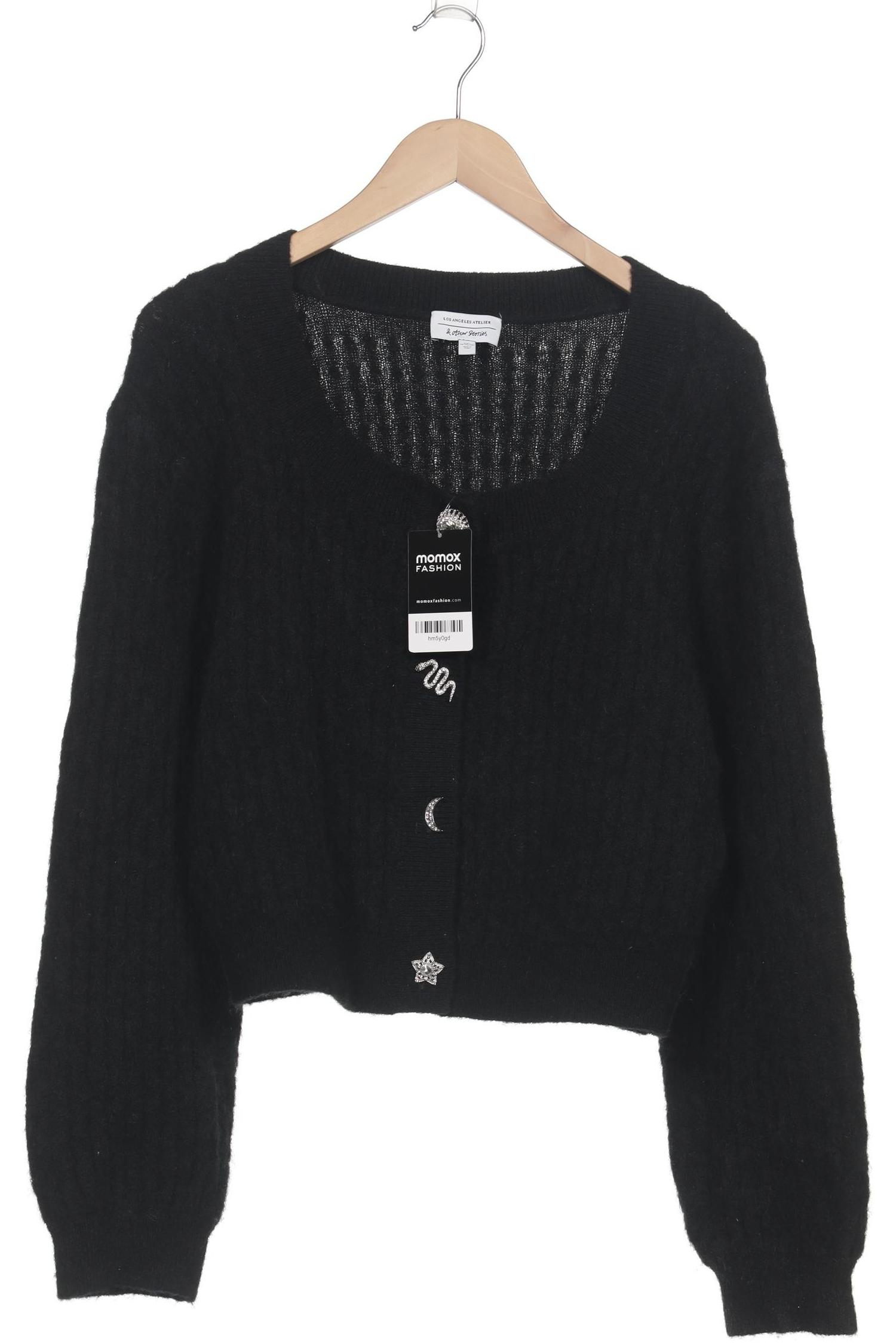 

& Other Stories Damen Strickjacke, schwarz, Gr. 42