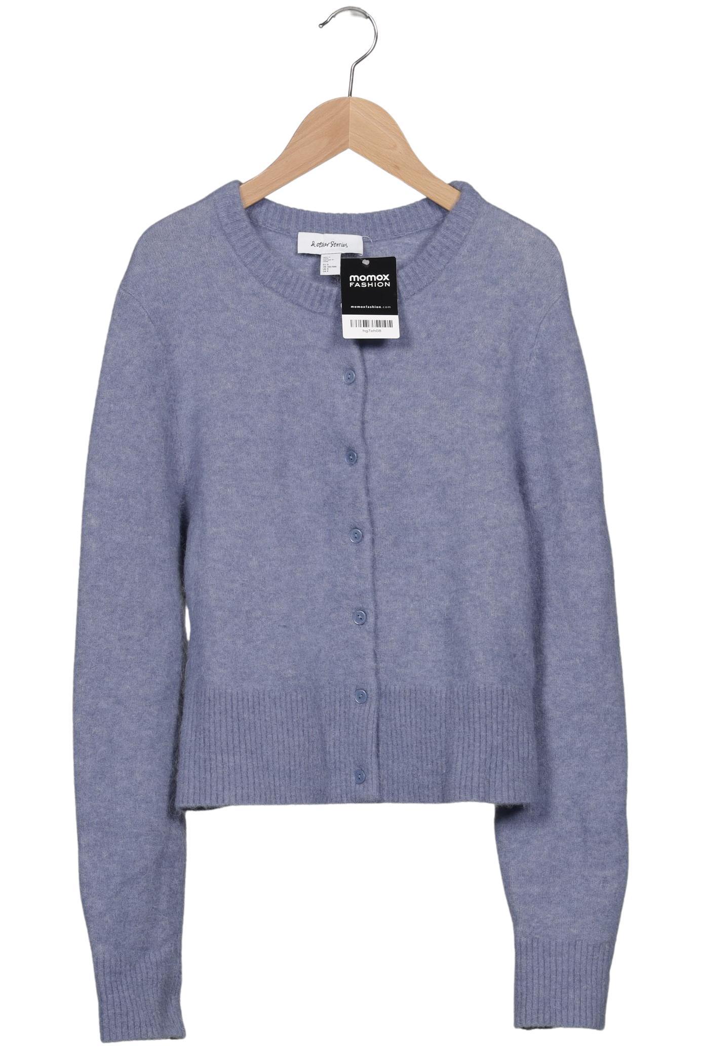 

& Other Stories Damen Strickjacke, hellblau, Gr. 36