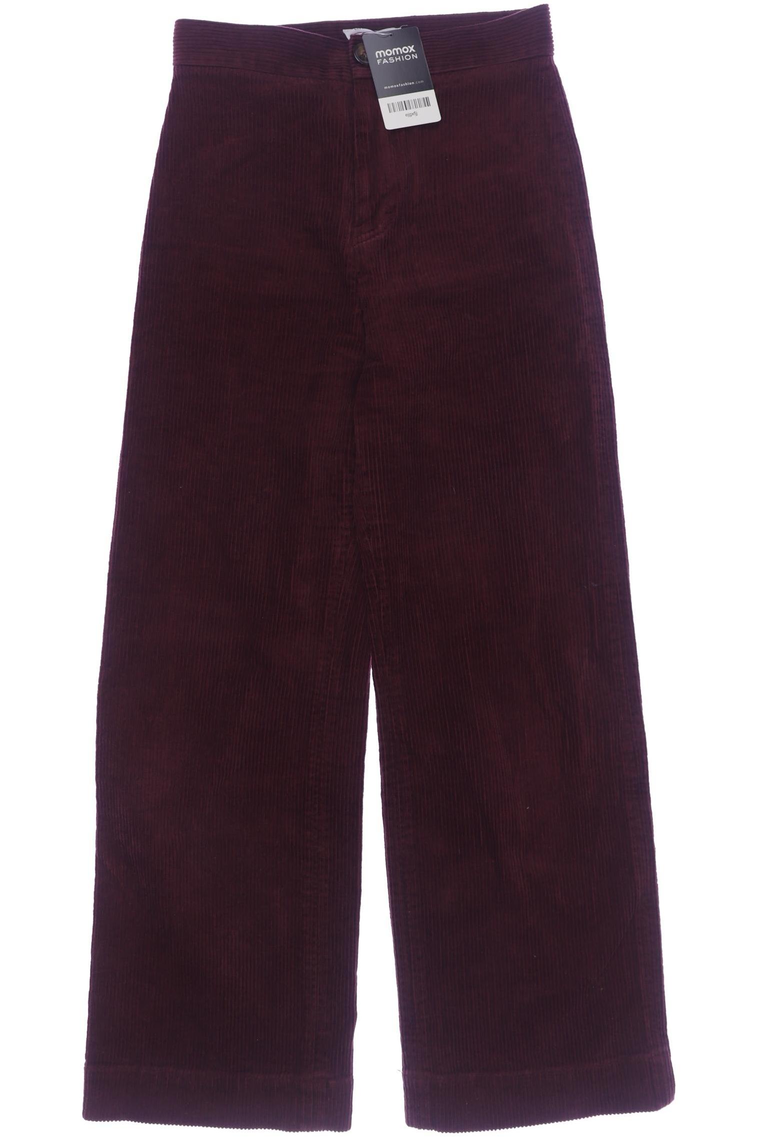 

& Other Stories Damen Stoffhose, bordeaux, Gr. 34