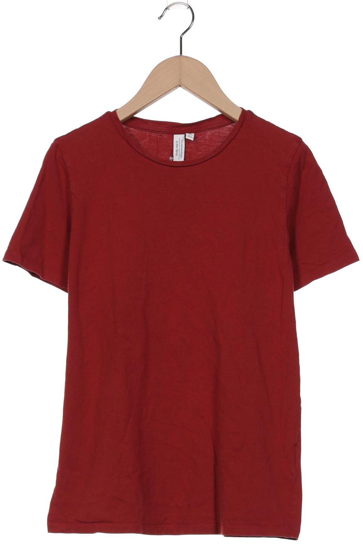 

& Other Stories Damen T-Shirt, bordeaux, Gr. 36