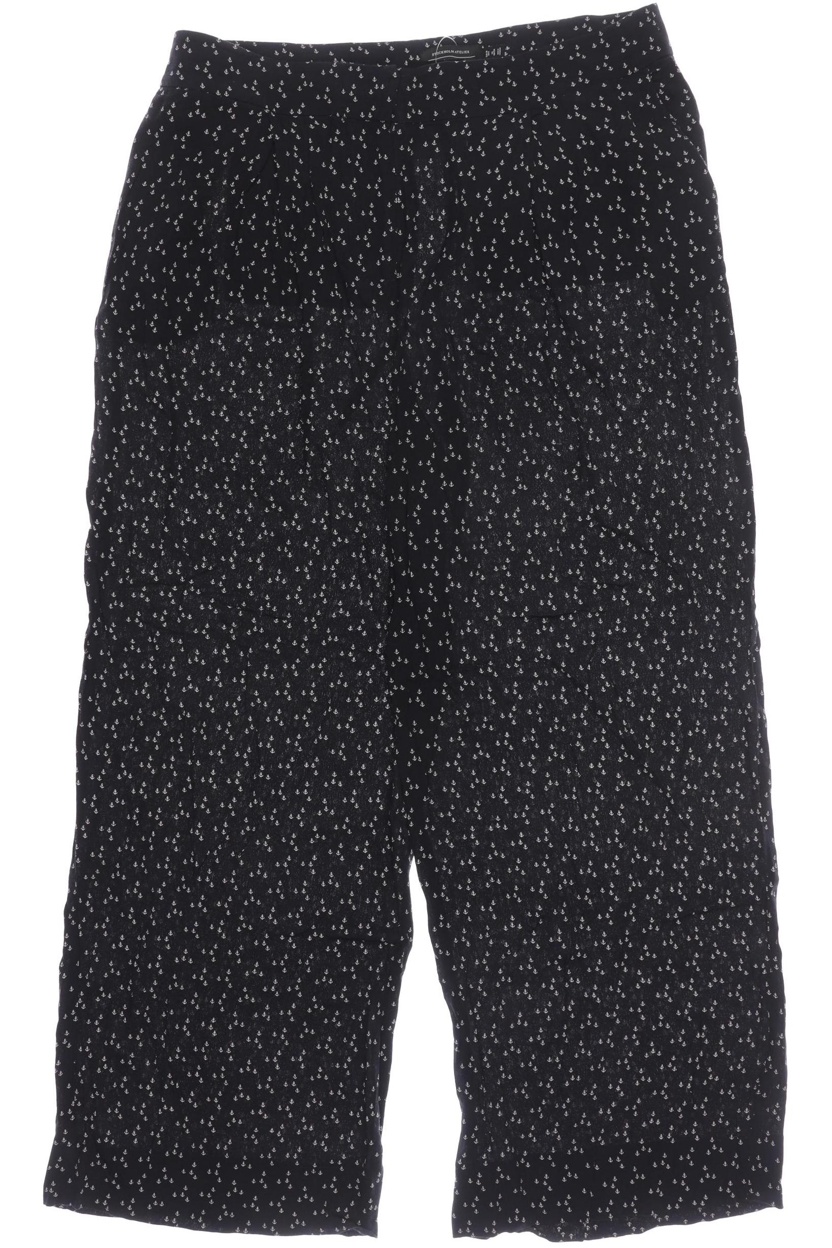 

& Other Stories Damen Stoffhose, schwarz, Gr. 38