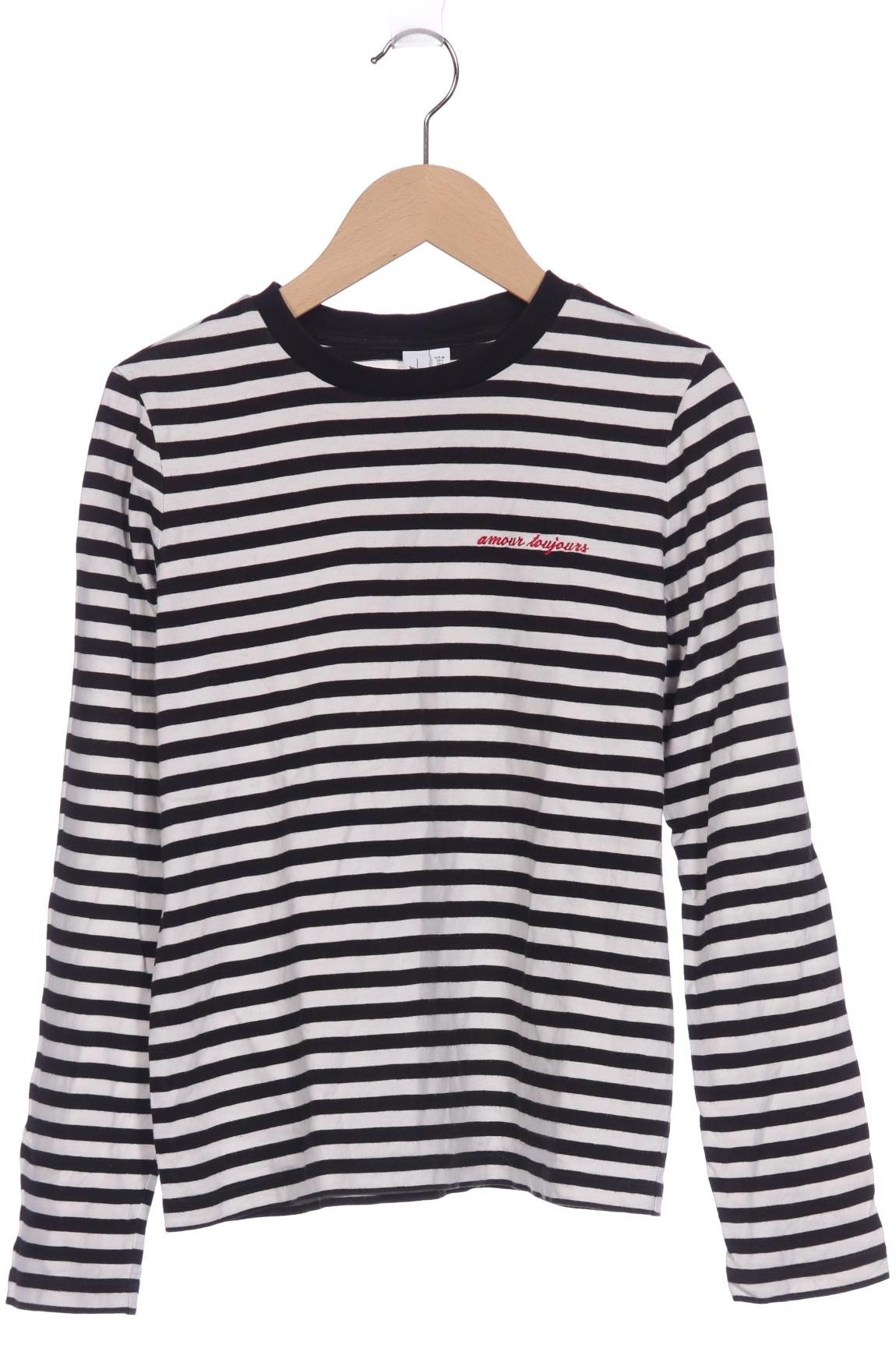 

& Other Stories Damen Langarmshirt, schwarz, Gr. 36