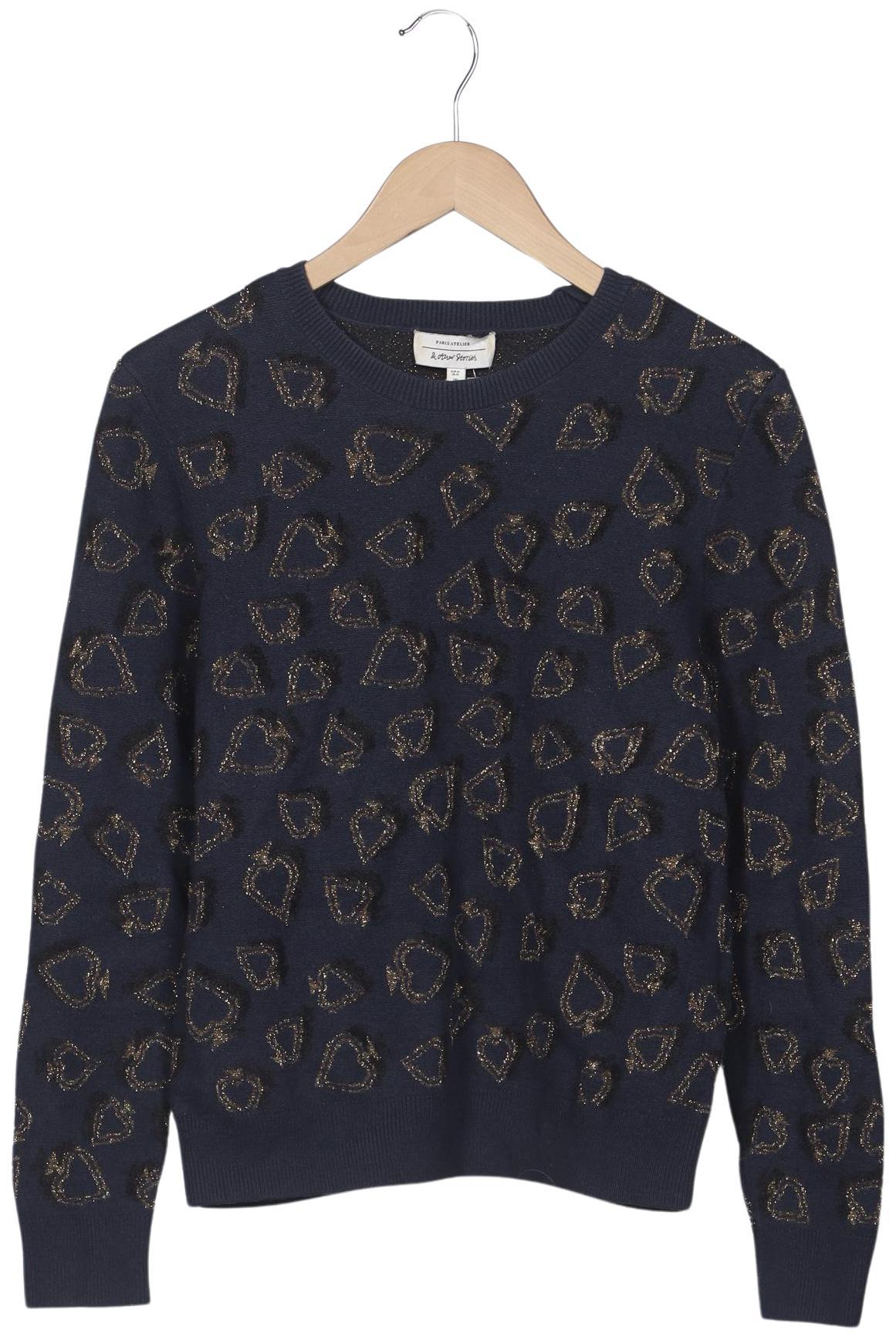 

& Other Stories Damen Pullover, marineblau, Gr. 38