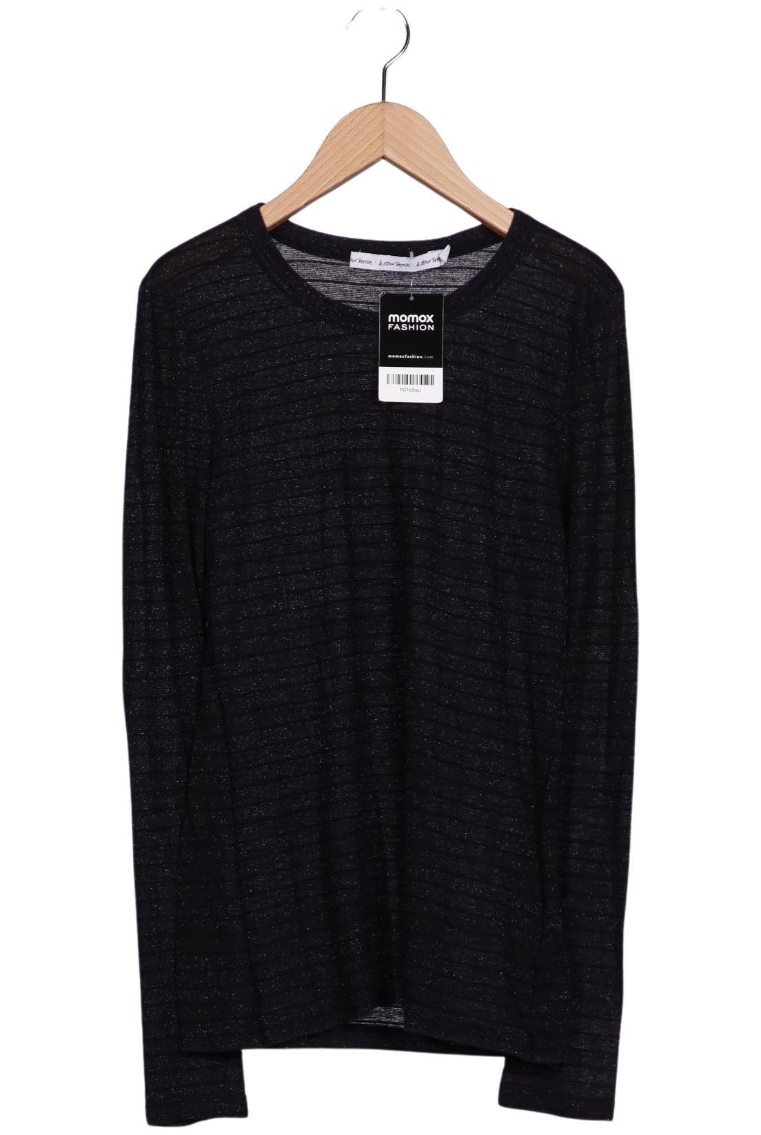 

& Other Stories Damen Langarmshirt, marineblau, Gr. 38