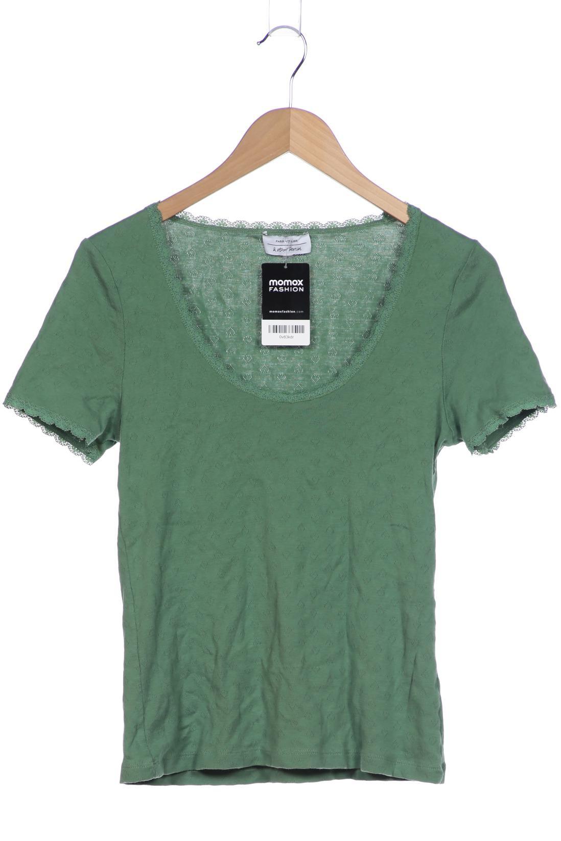 

& Other Stories Damen T-Shirt, grün, Gr. 38