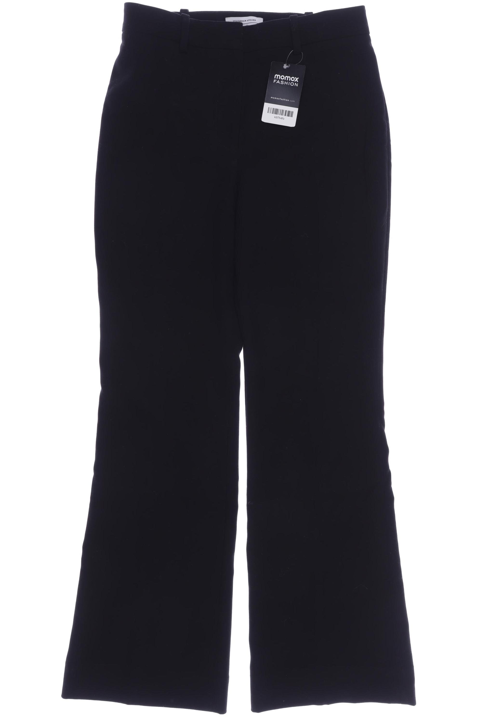 

& Other Stories Damen Stoffhose, schwarz, Gr. 36