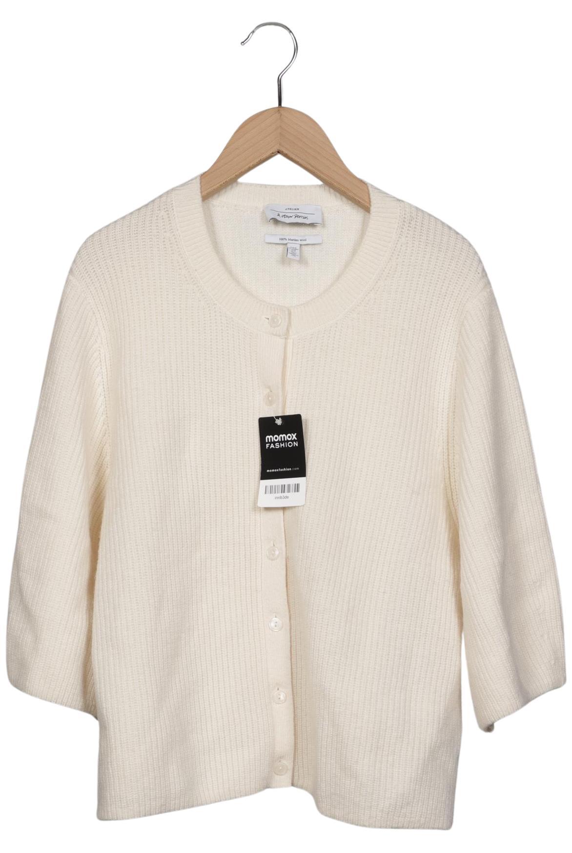 

& Other Stories Damen Strickjacke, cremeweiß, Gr. 38
