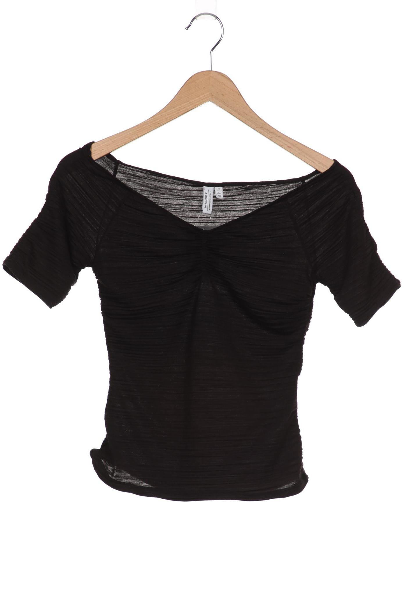 

& Other Stories Damen T-Shirt, schwarz, Gr. 36