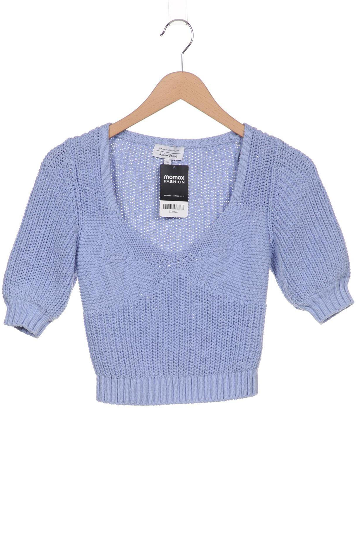 

& Other Stories Damen Pullover, blau, Gr. 34