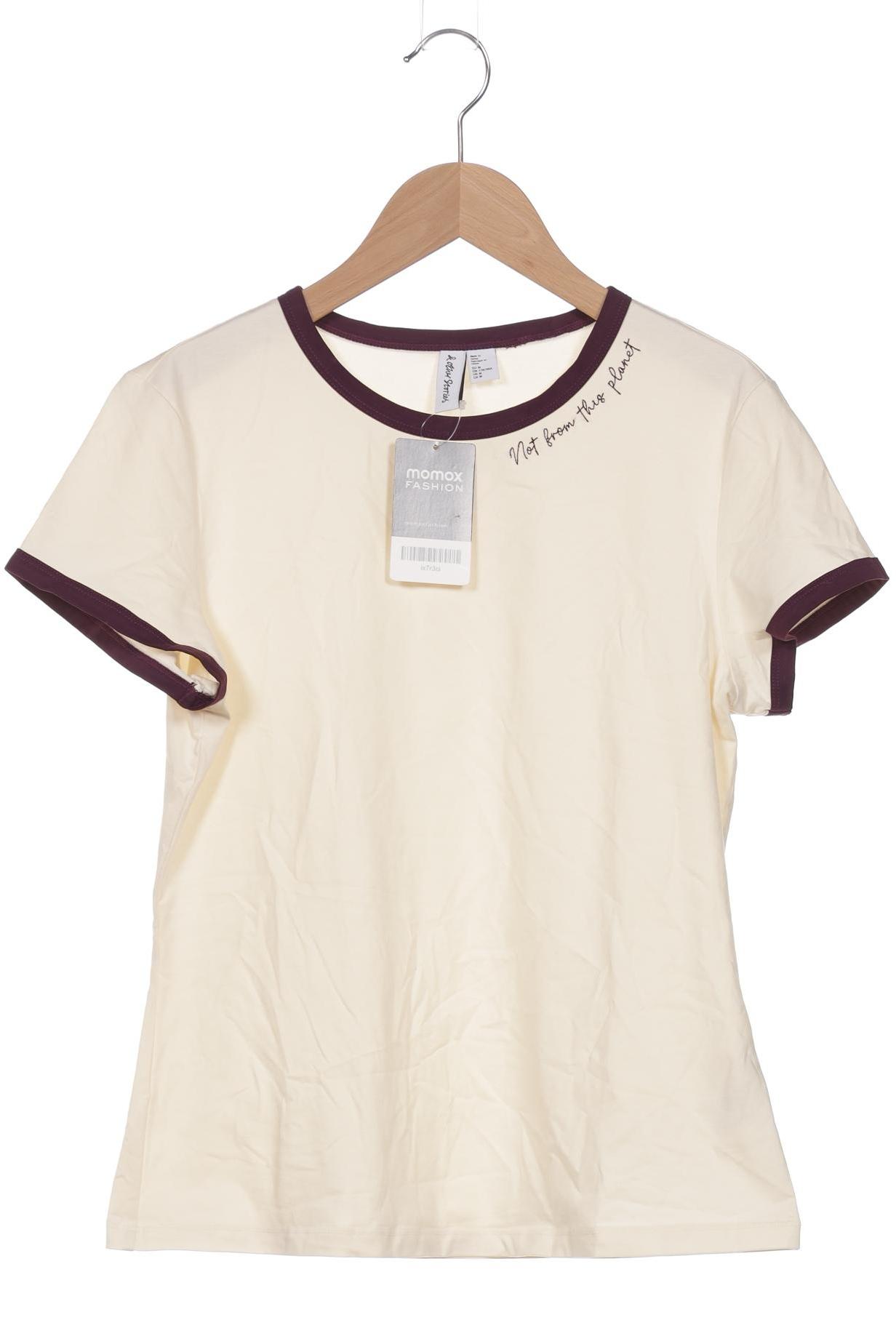 

& Other Stories Damen T-Shirt, cremeweiß, Gr. 38