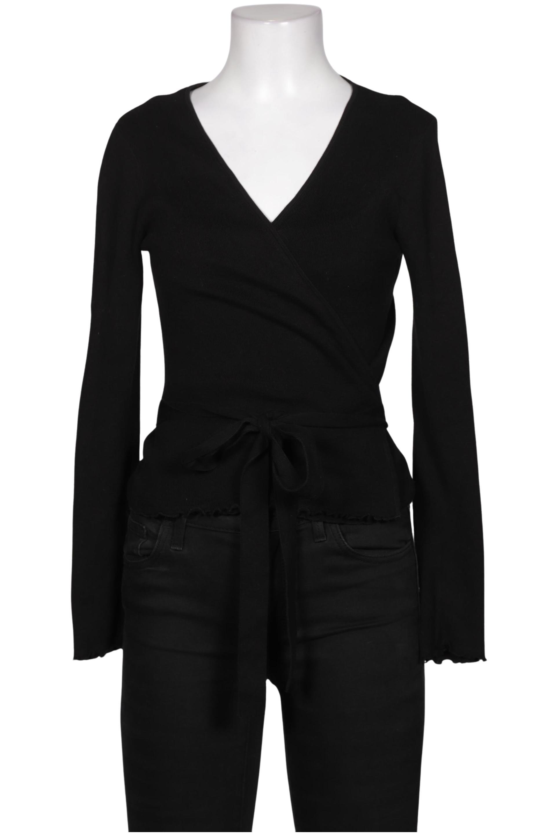 

& Other Stories Damen Strickjacke, schwarz, Gr. 36