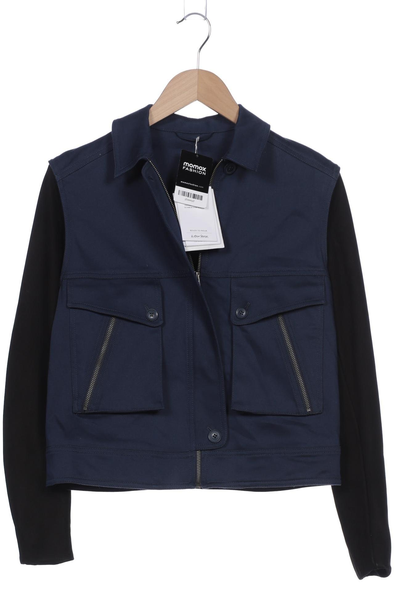 

& Other Stories Damen Jacke, blau, Gr. 34