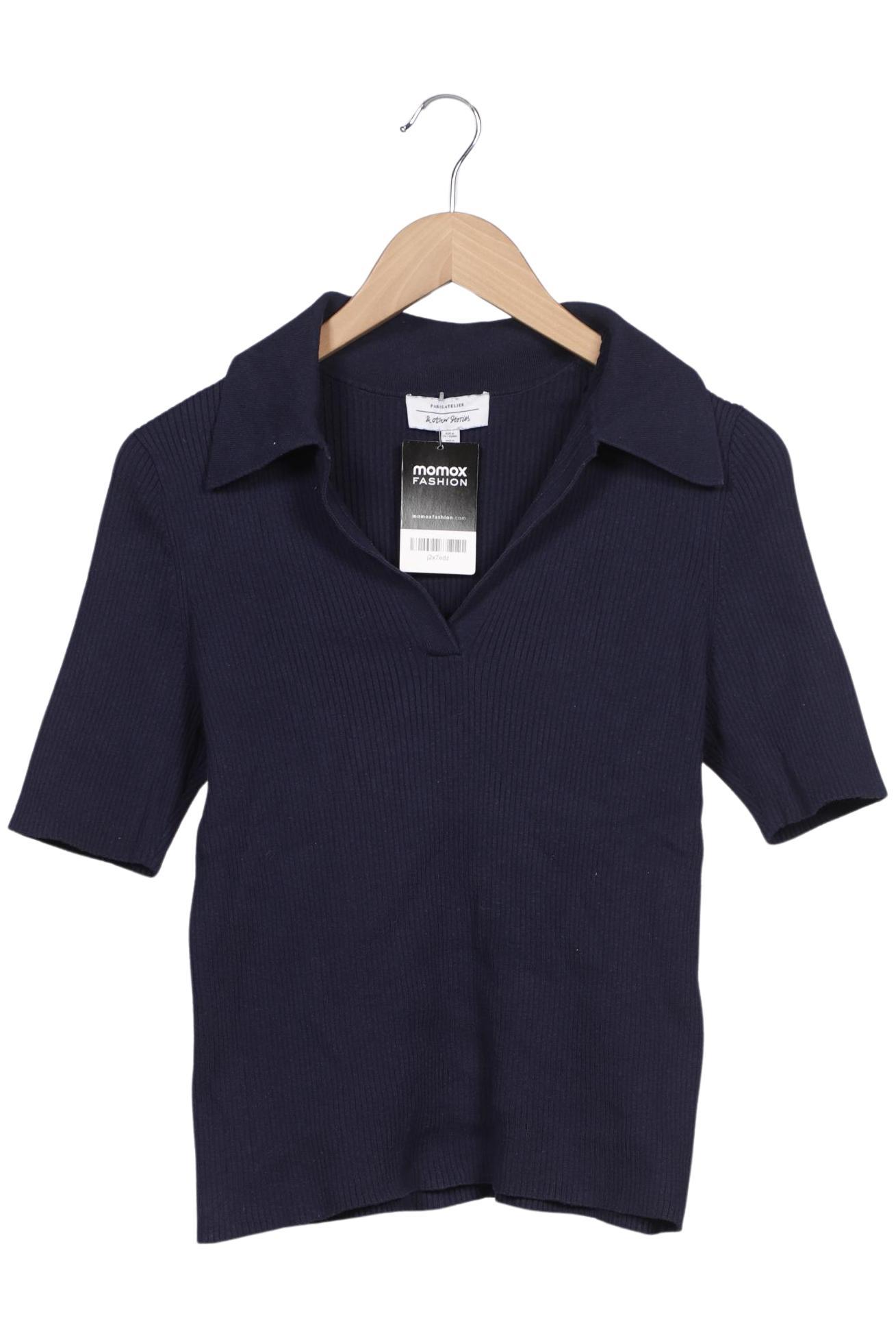 Thumbnail - &amp; Other Stories Damen Poloshirt, marineblau, Gr. 38