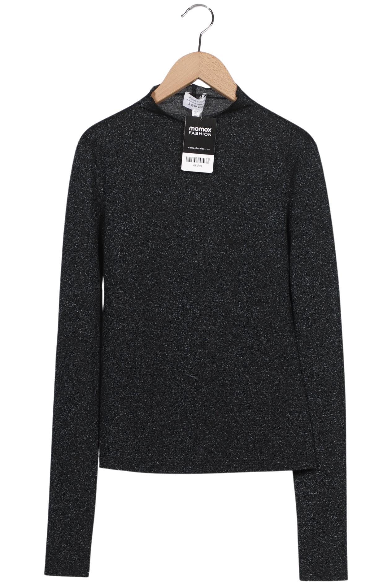 

& Other Stories Damen Langarmshirt, marineblau, Gr. 36