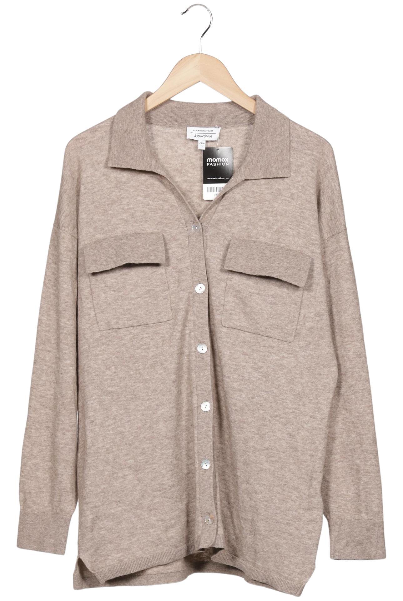 

& Other Stories Damen Strickjacke, beige, Gr. 36