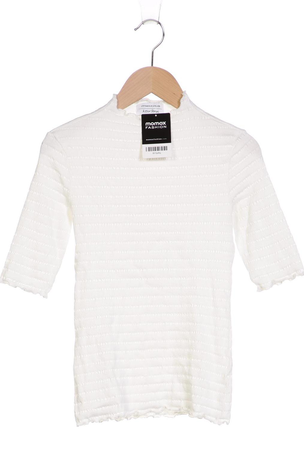 

& Other Stories Damen Langarmshirt, weiß, Gr. 34