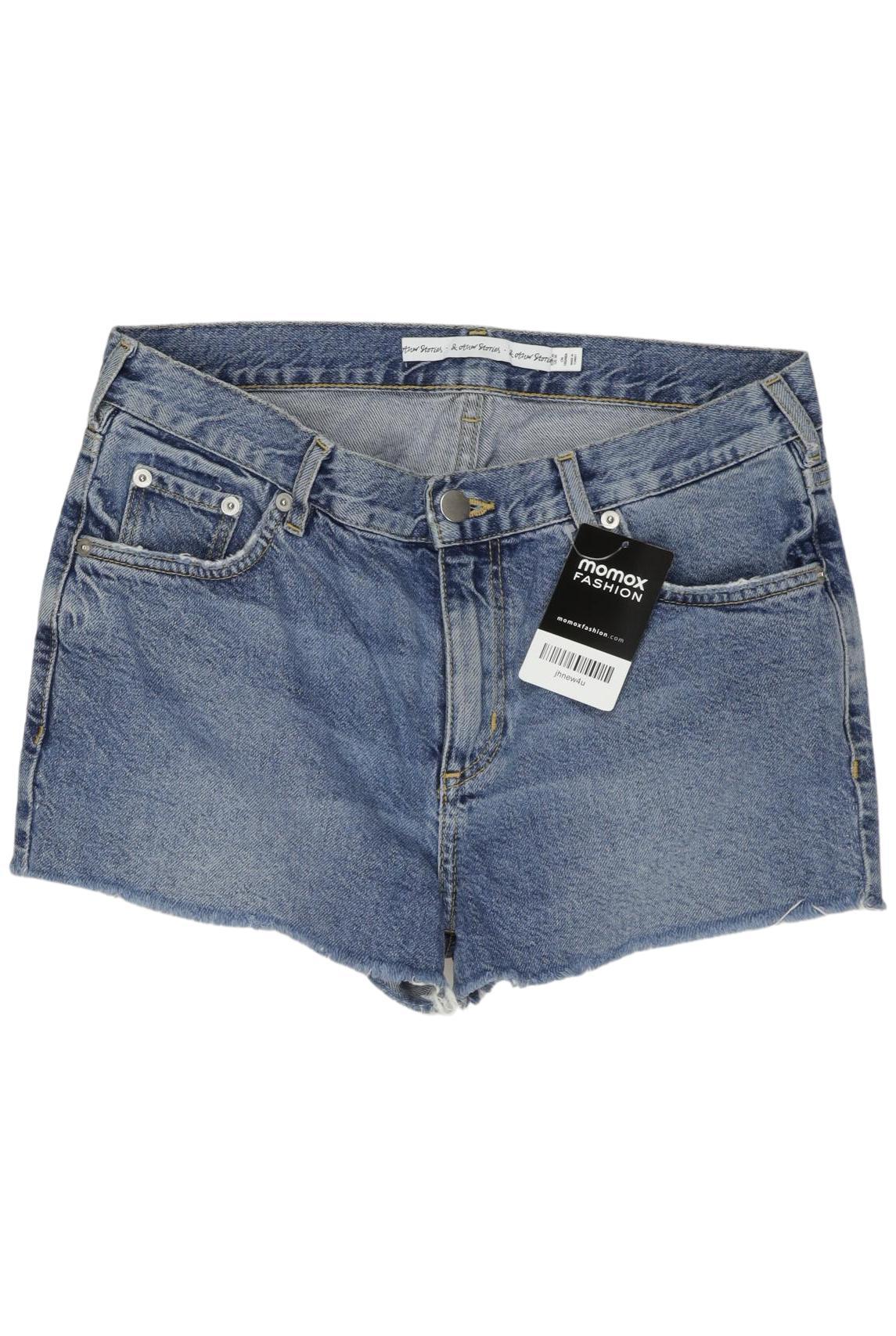 

& Other Stories Damen Shorts, blau, Gr. 26