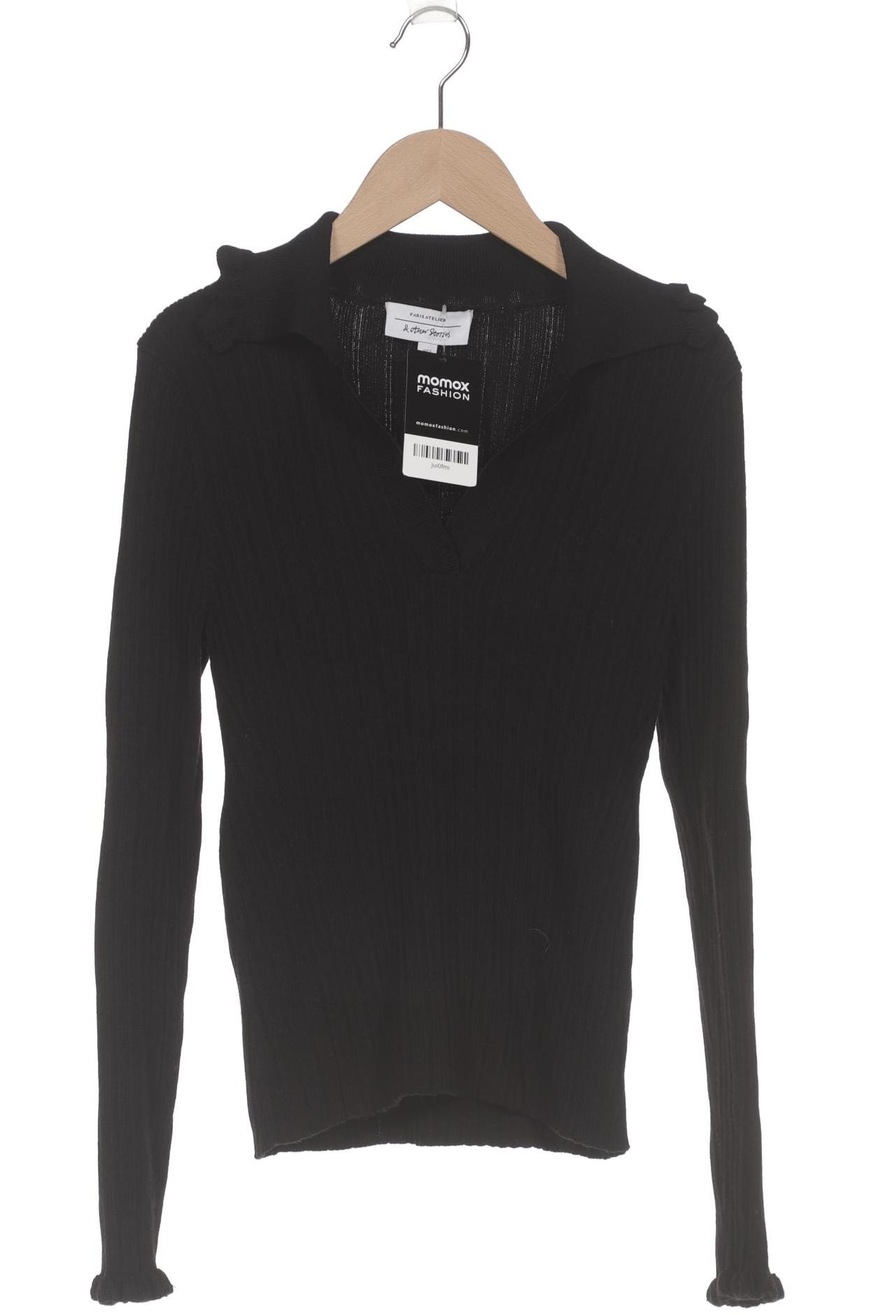 

& Other Stories Damen Pullover, schwarz, Gr. 36