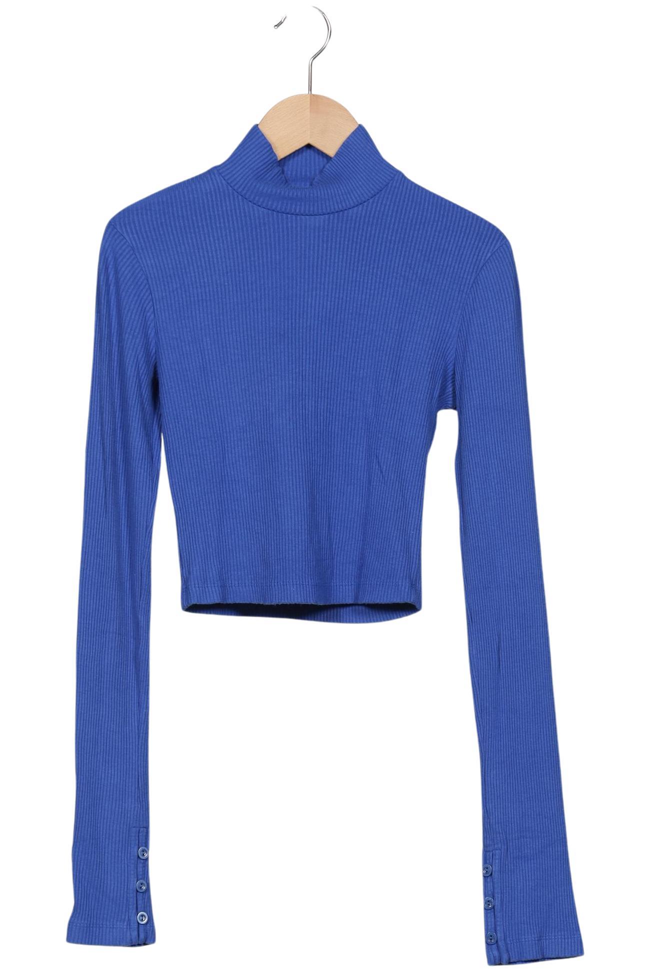 

& Other Stories Damen Langarmshirt, blau, Gr. 34